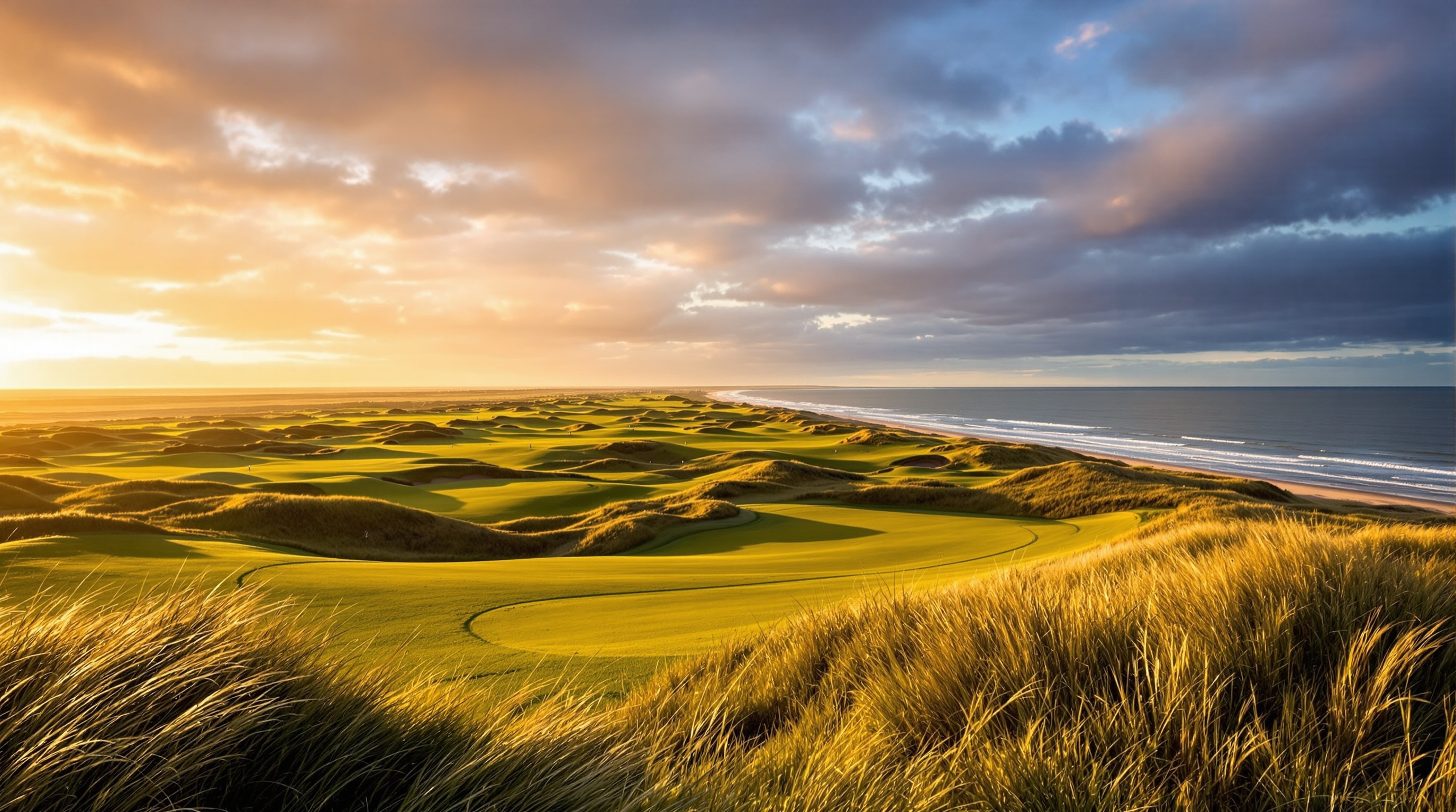 Royal Birkdale Golf Club, Southport, England – championship links fairways and dunes