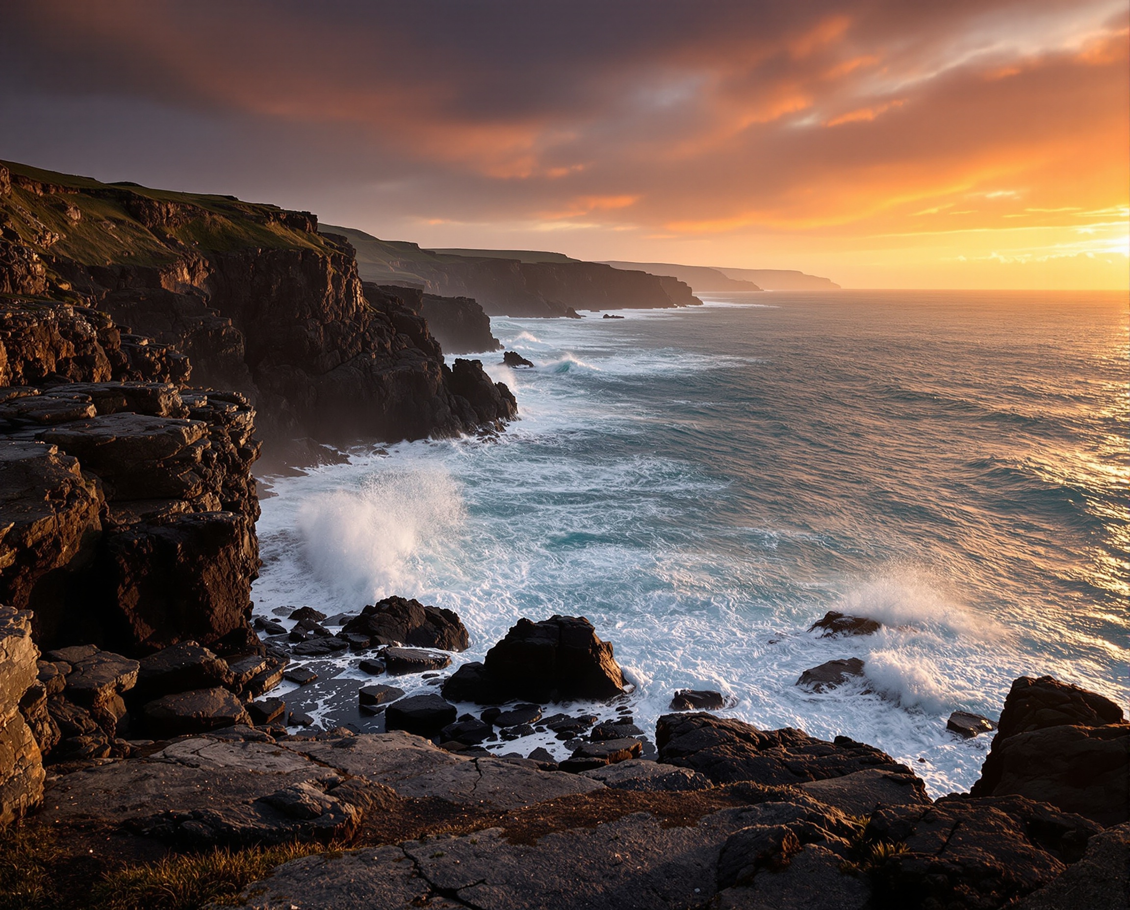 Cornwall coastline representing resilience