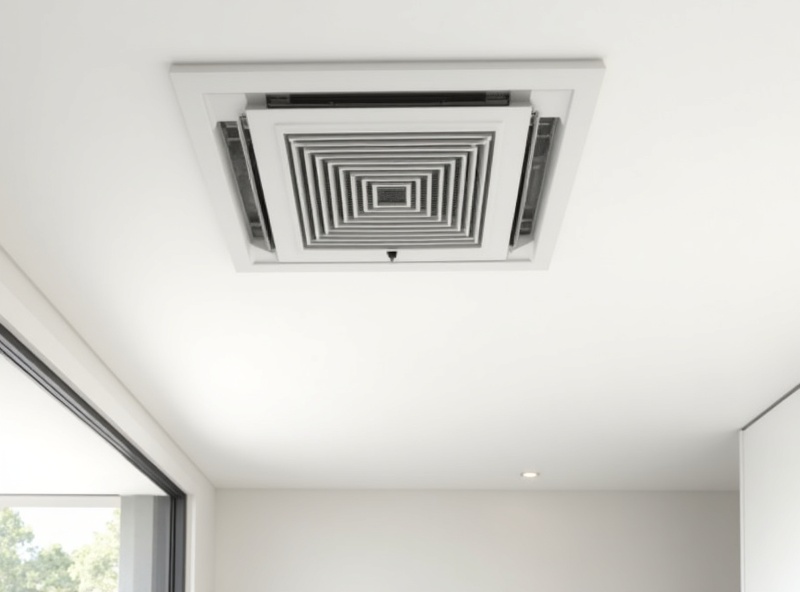Ducted system ceiling vent