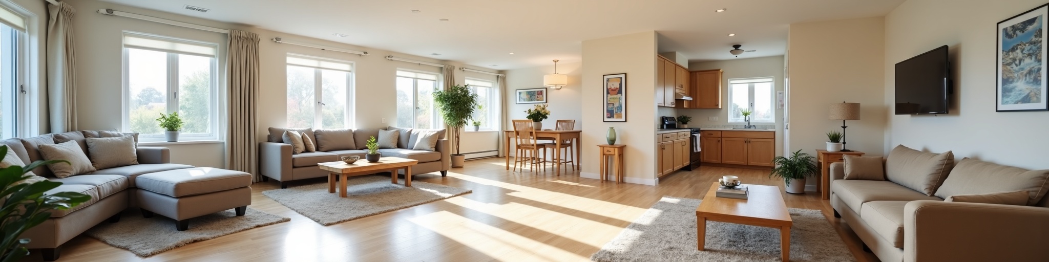 Senior and Disabled Living Room Improvement