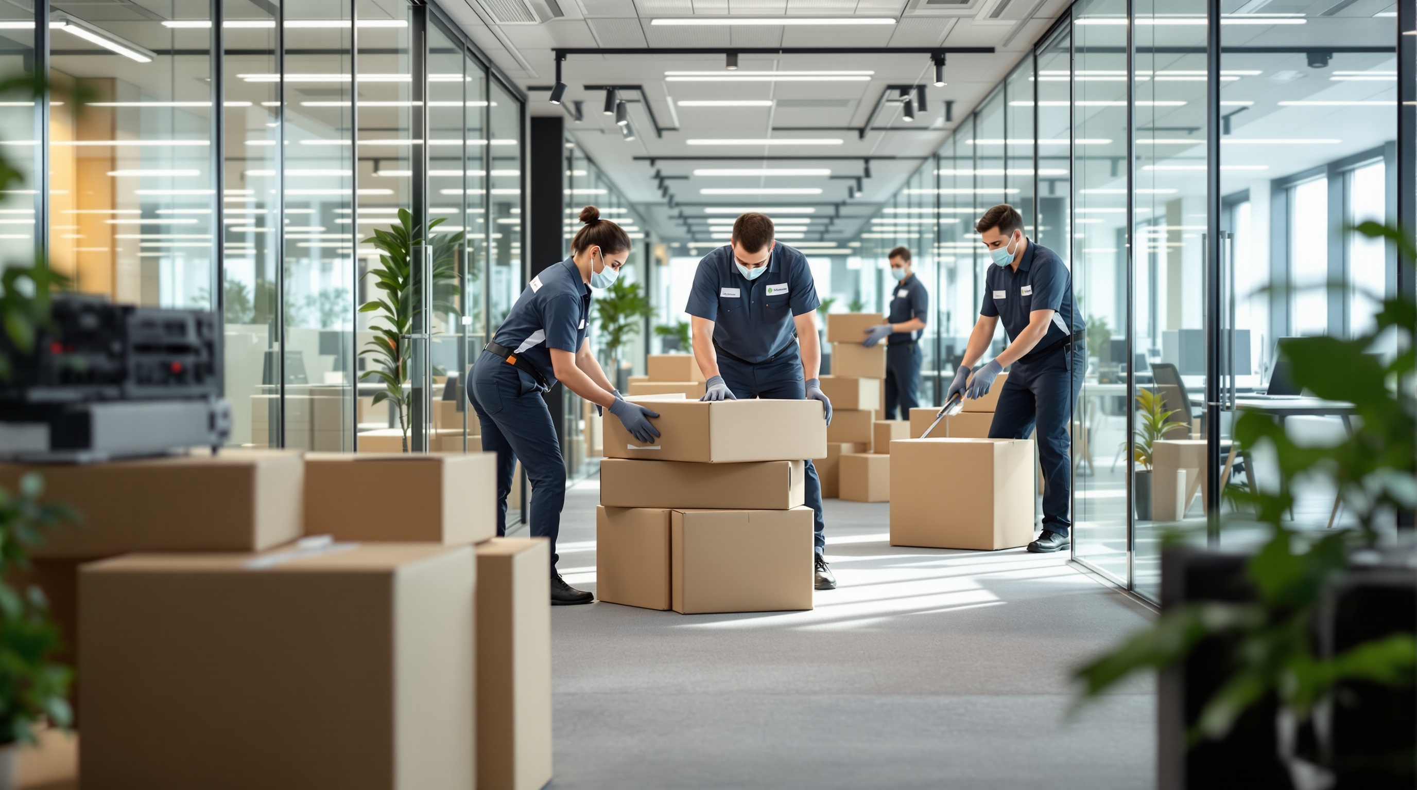 Servicio profesional de vaciado de oficinas en Barcelona