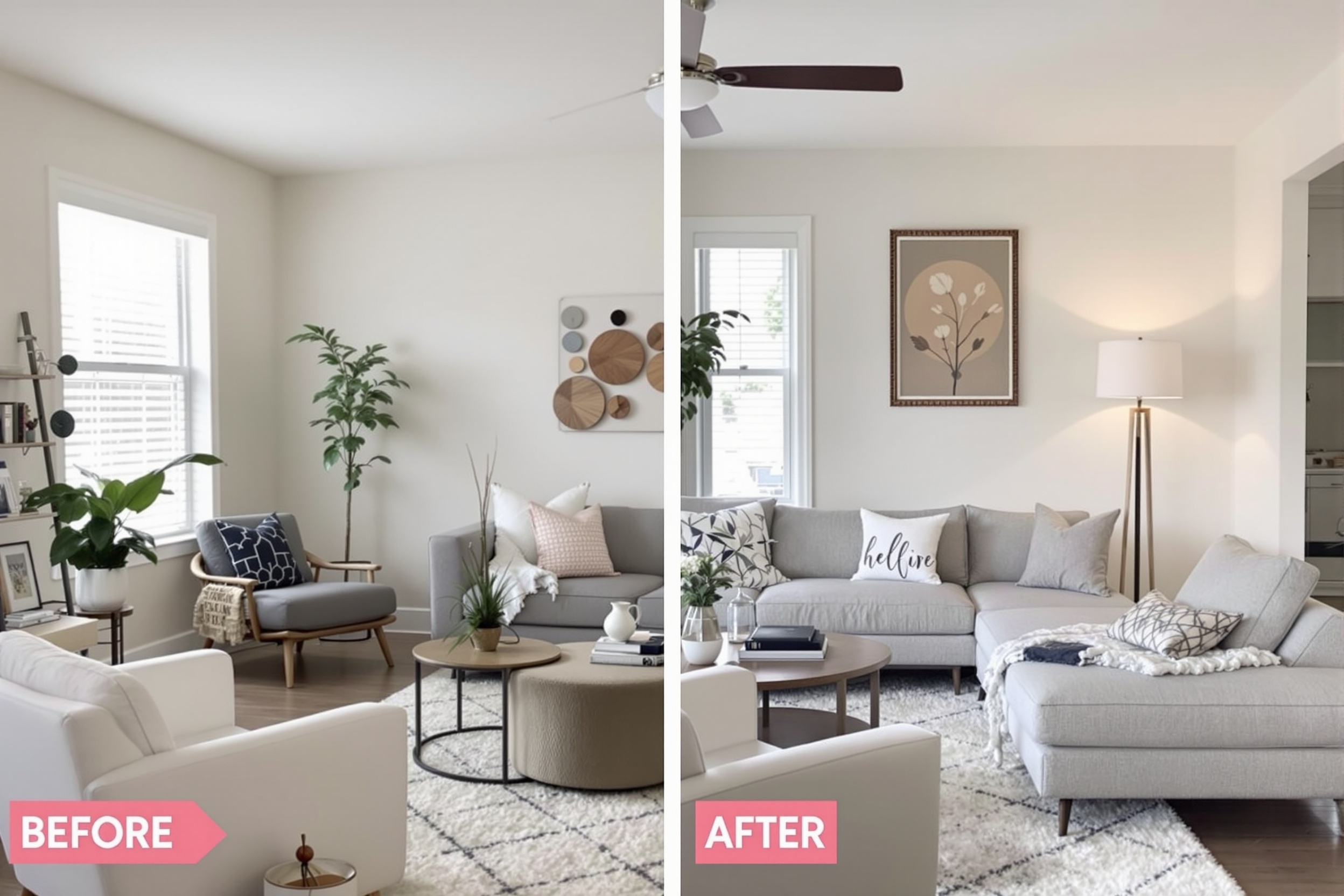 10 Budget-Friendly Ways to Refresh Your Living Room Budget-friendly living room makeover with affordable decor ideas