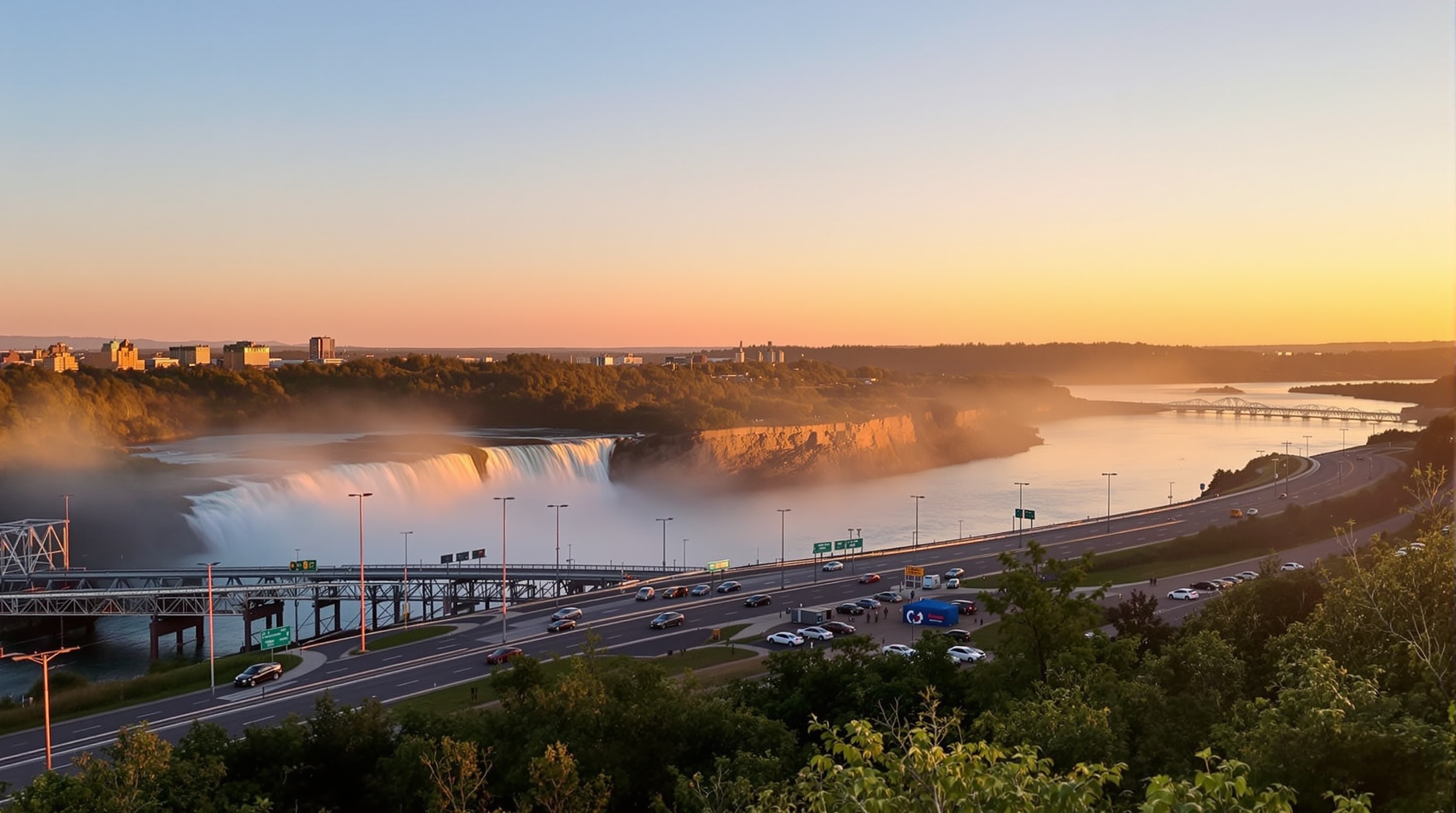 Toronto to Buffalo cross-border route
