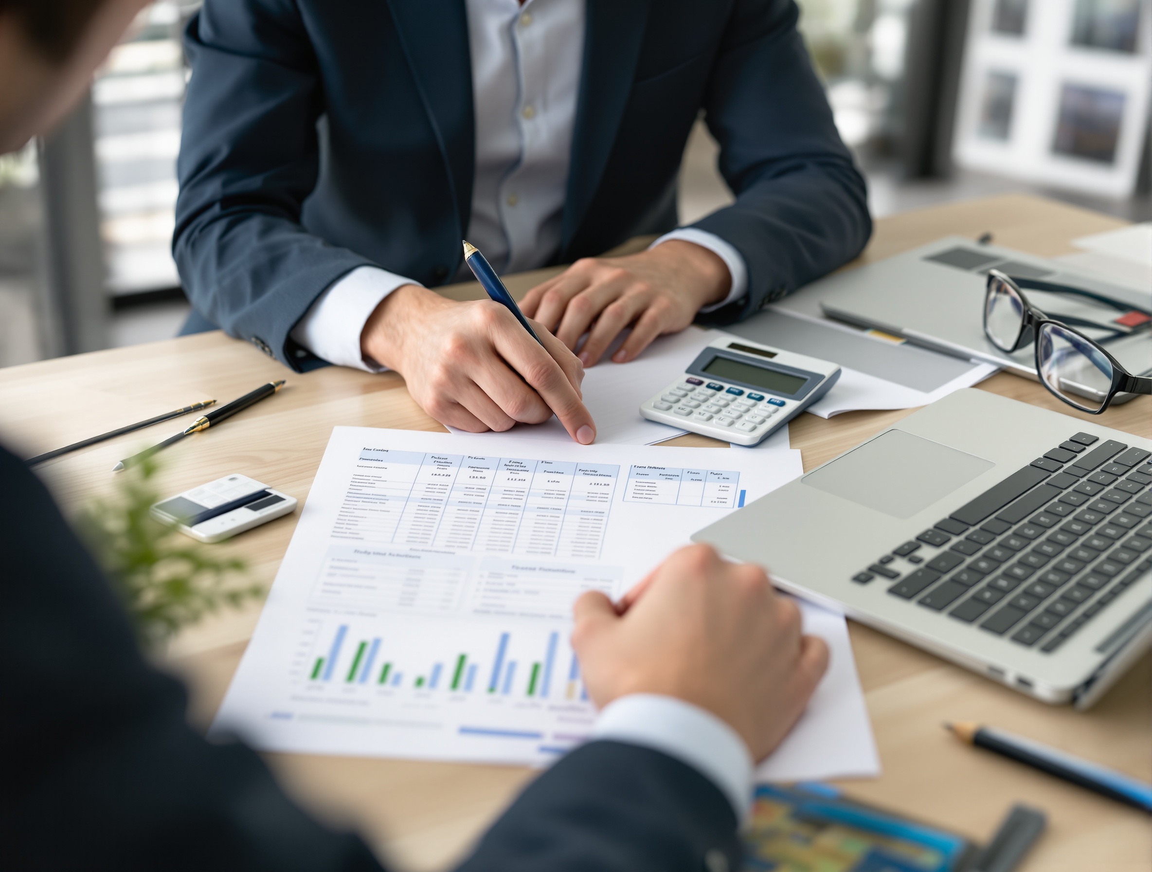 Calculating trailing 12 financial statements for apartment building