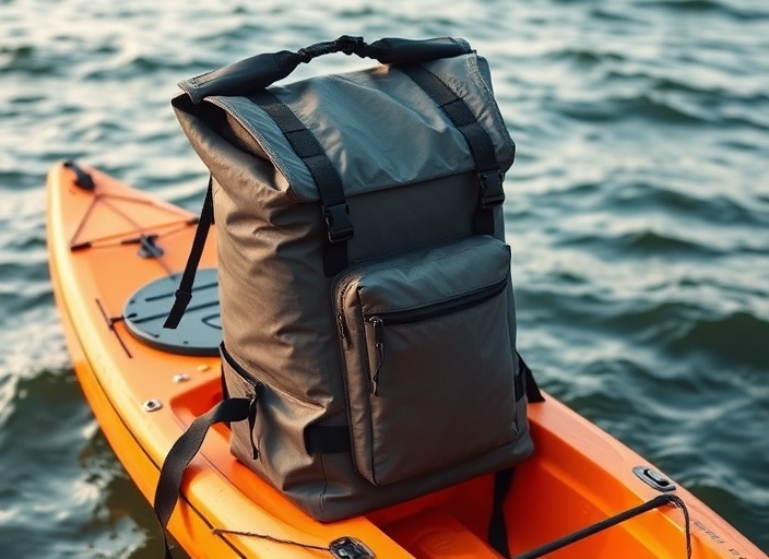 Dry-Zone Roll-Top Waterproof Fishing Pack