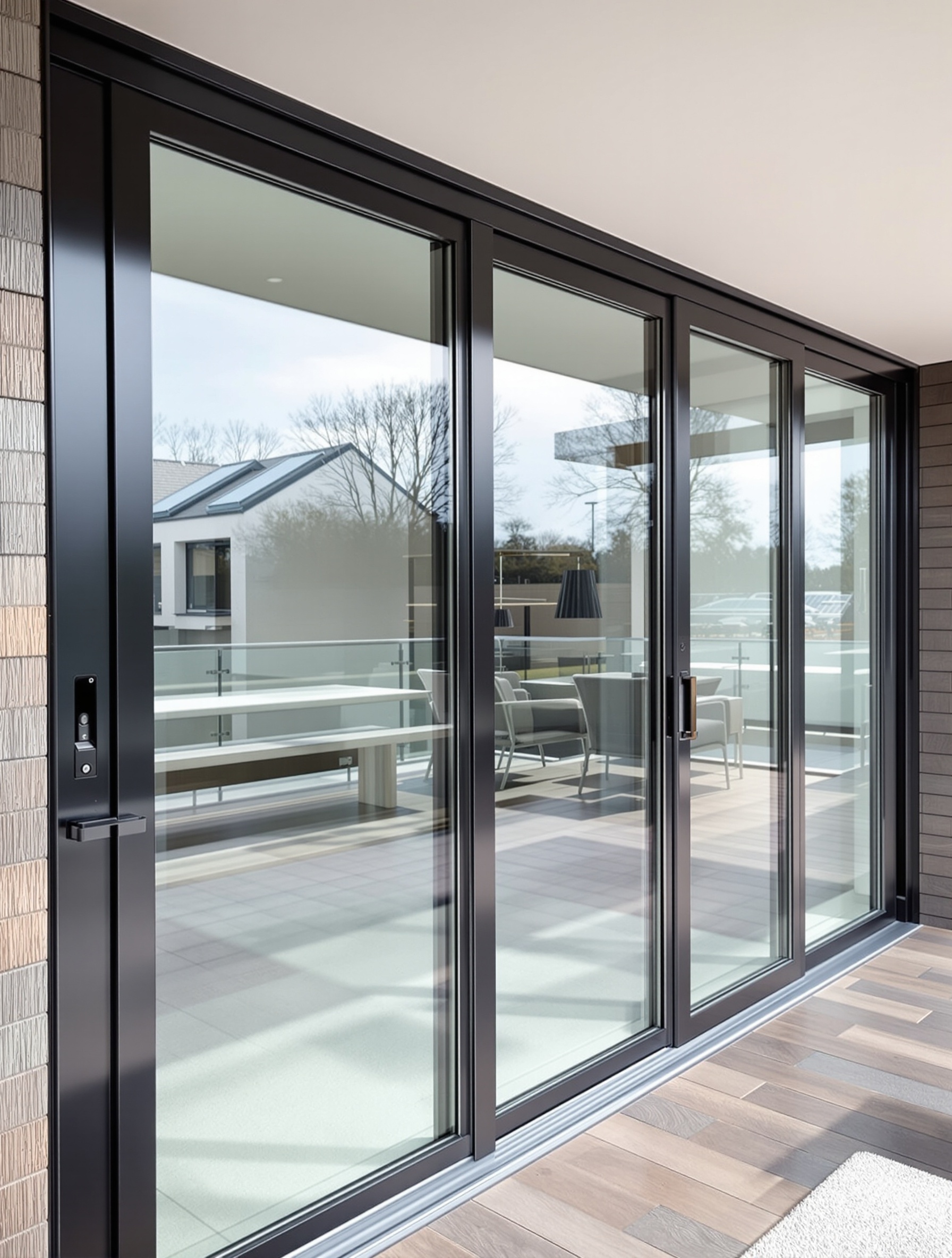 Lüks Rezidans Cam Balkon