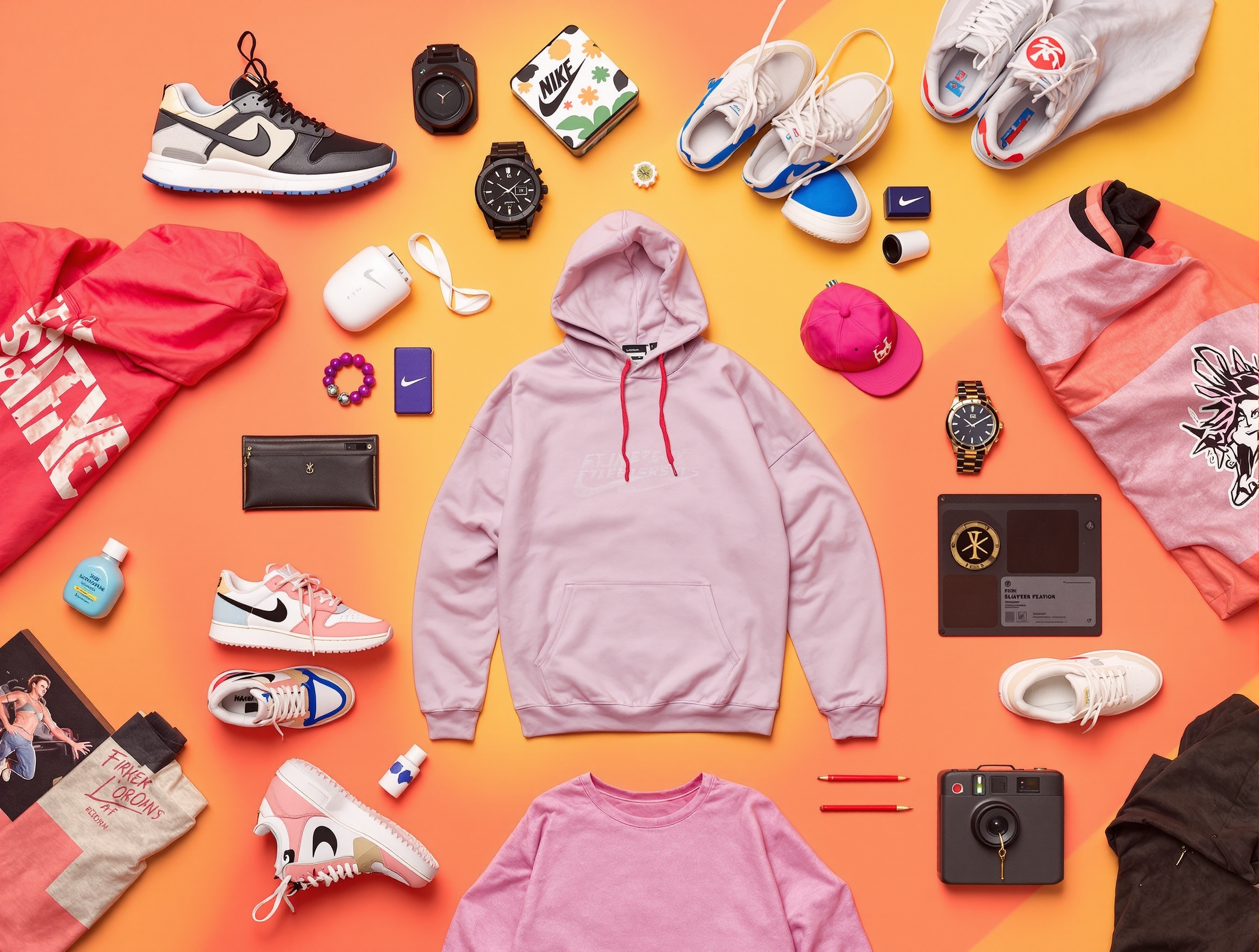 Streetwear collage