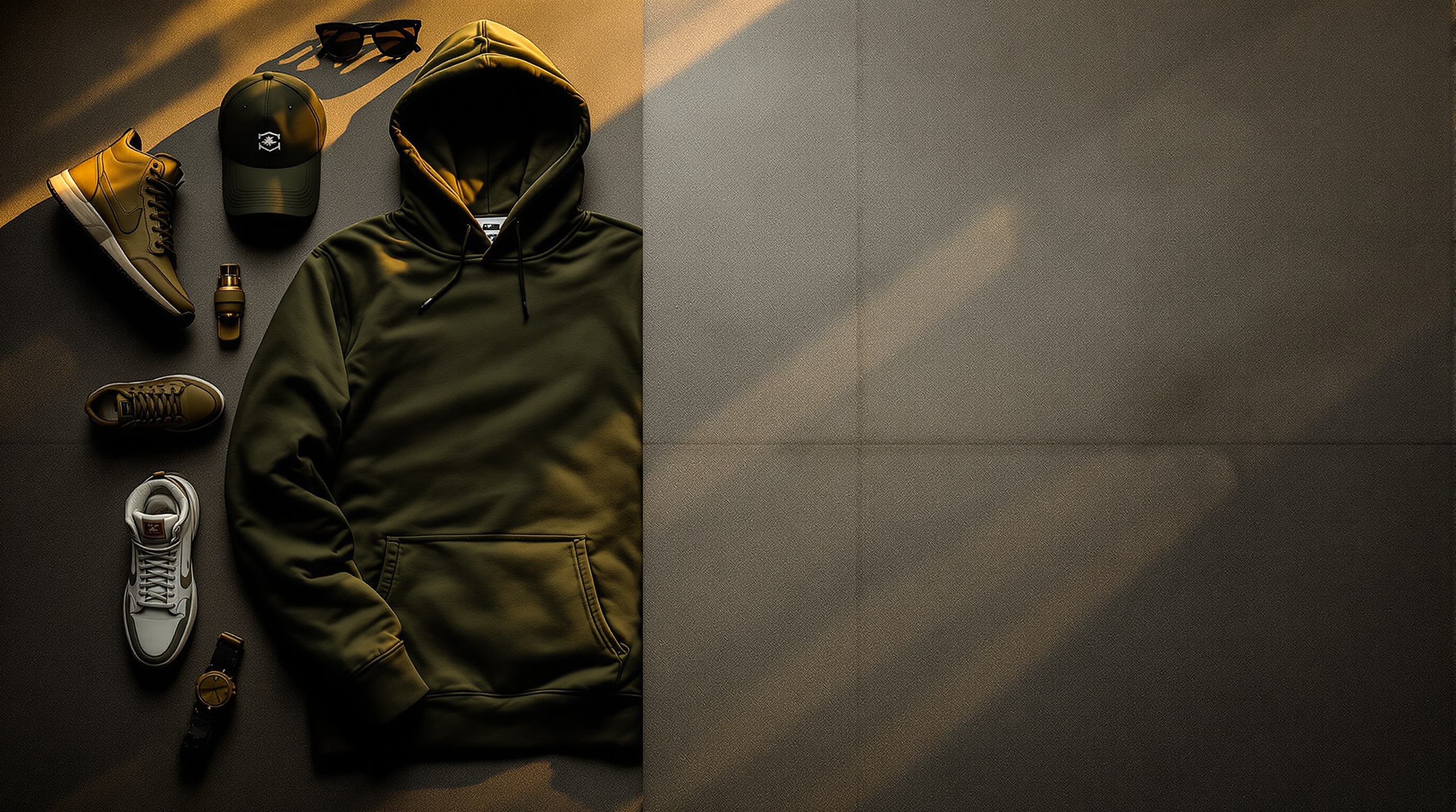 Fashion items background