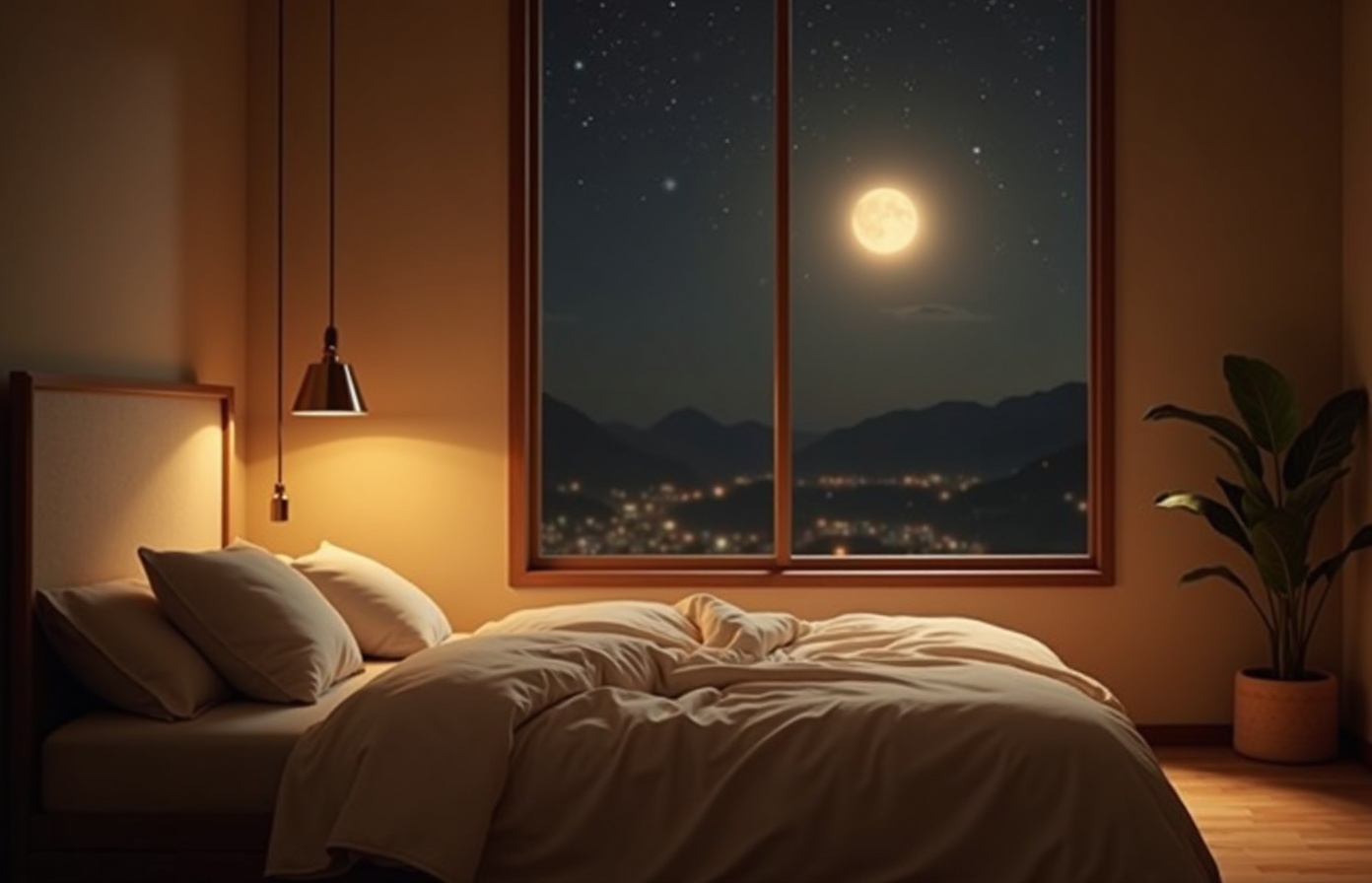 Habitación tranquila para dormir bien