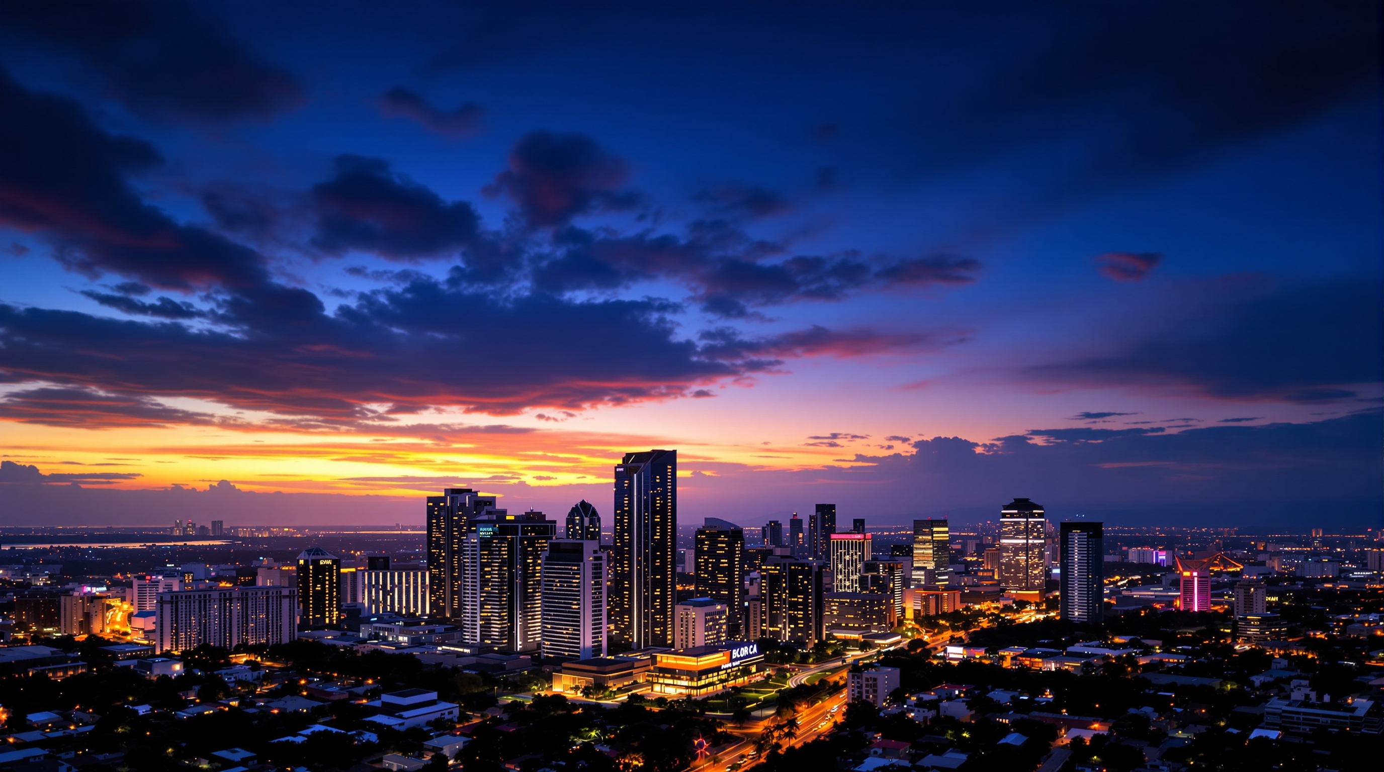 Manila skyline
