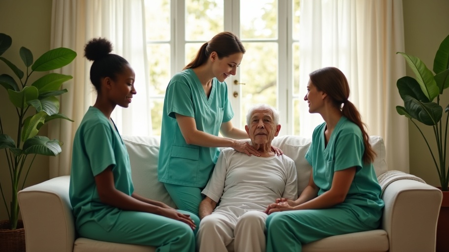 Atención de enfermería en casa