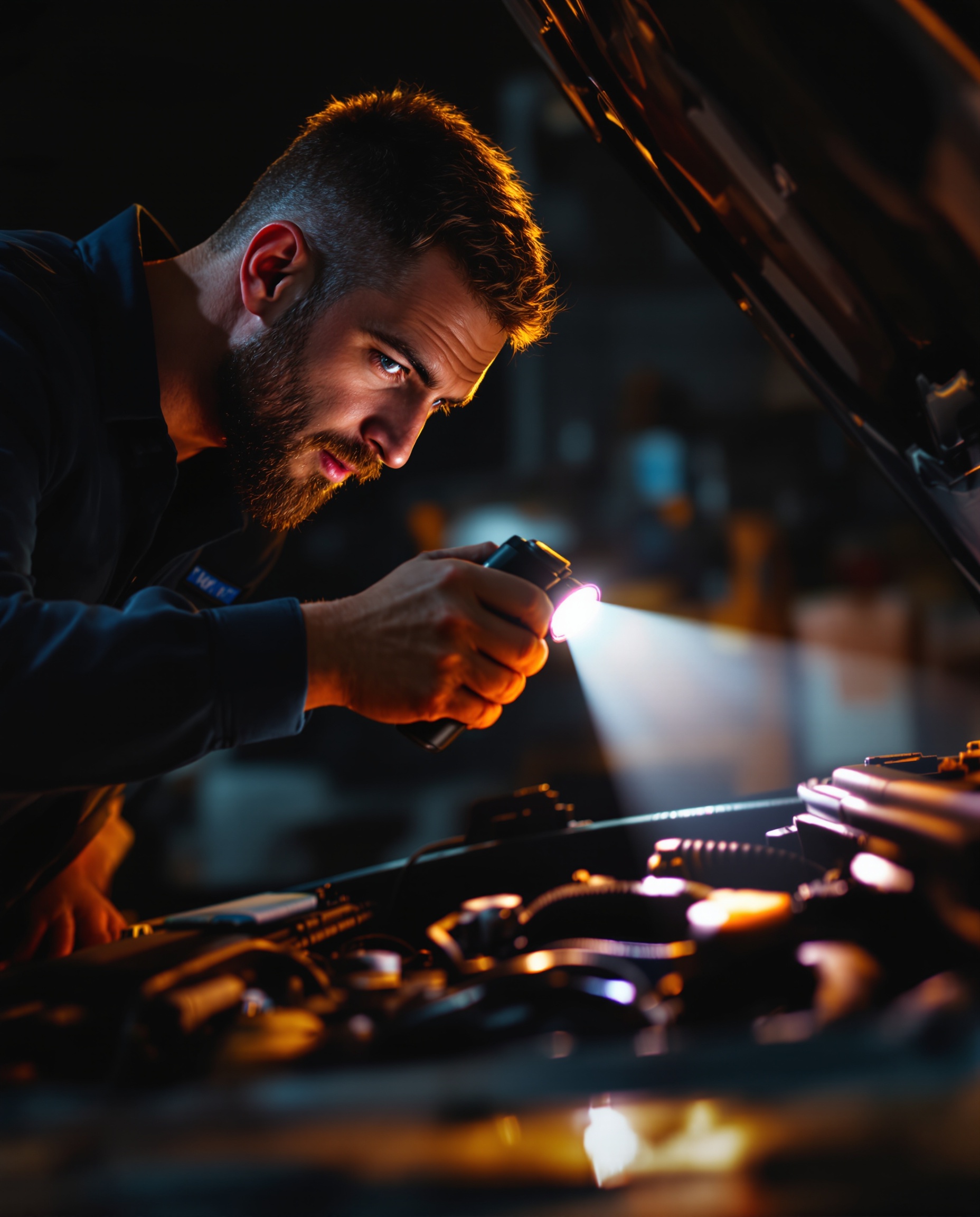 Mechanic at work