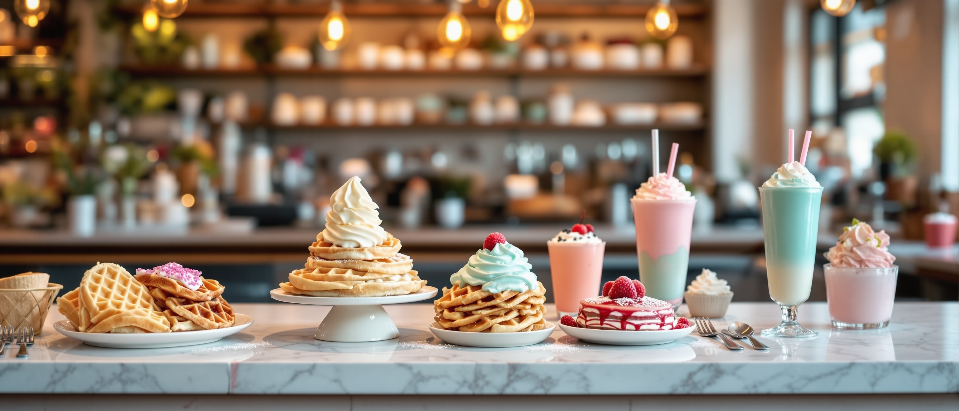 Sugar Bae Cafe full menu - bubble waffles, sweet crepes, milkshakes and more in Hicksville NY