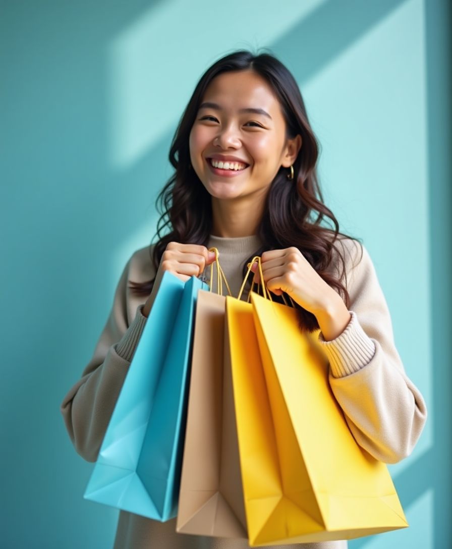 Happy global buyer