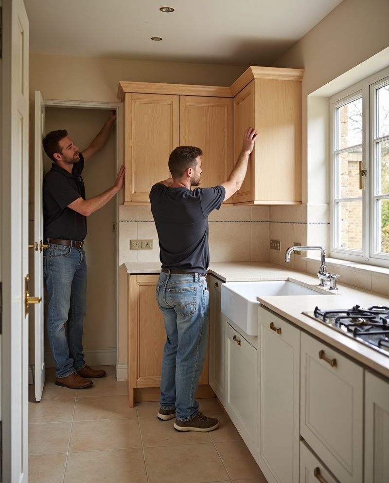 Allstars Property Solutions skilled renovation team at work in Surrey