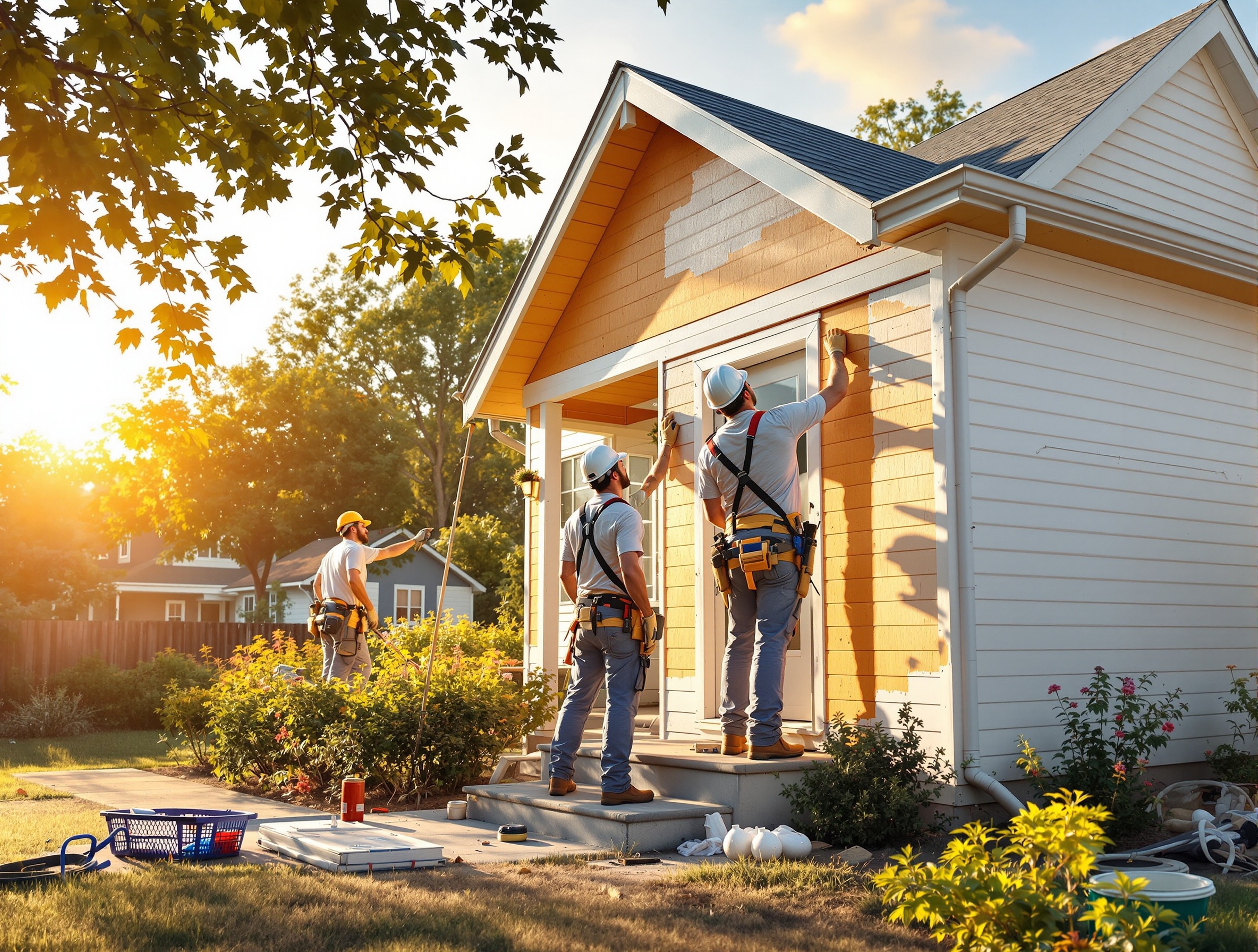 JMR Contractors team at work in Ecru, Mississippi