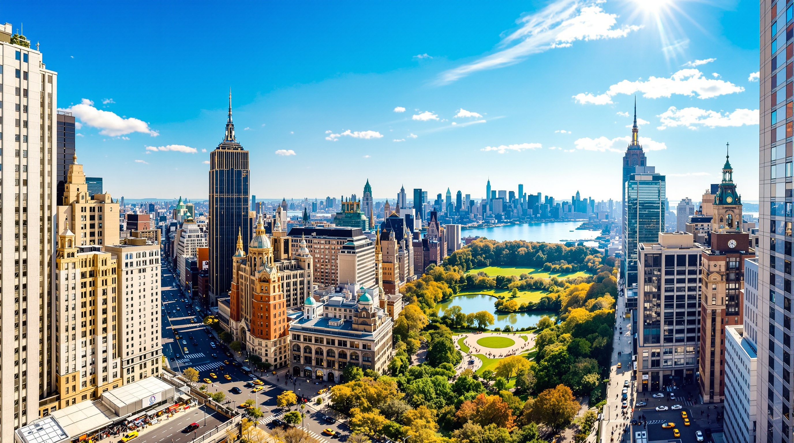 New York City city and food