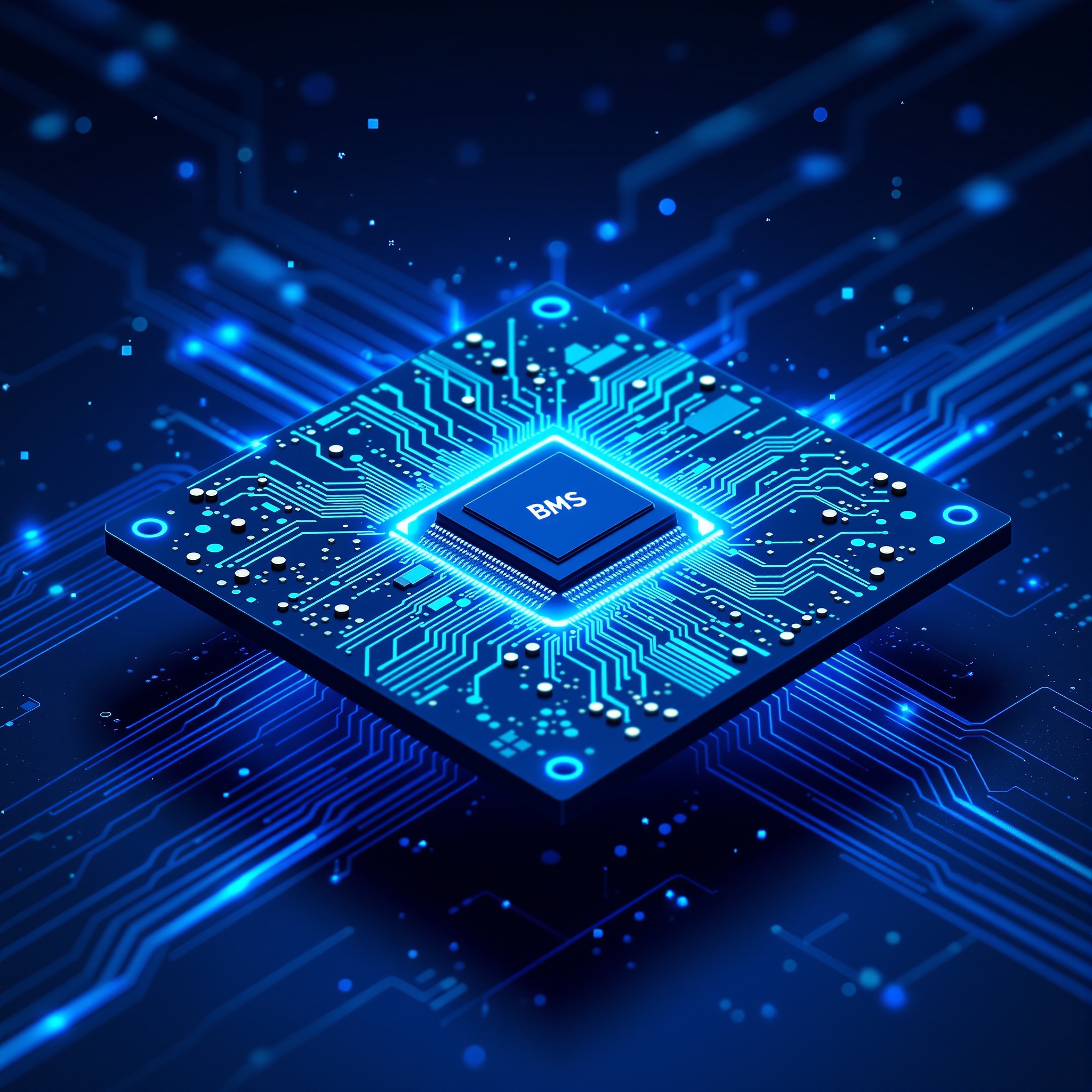 3D BMS PCB Technology Visualization