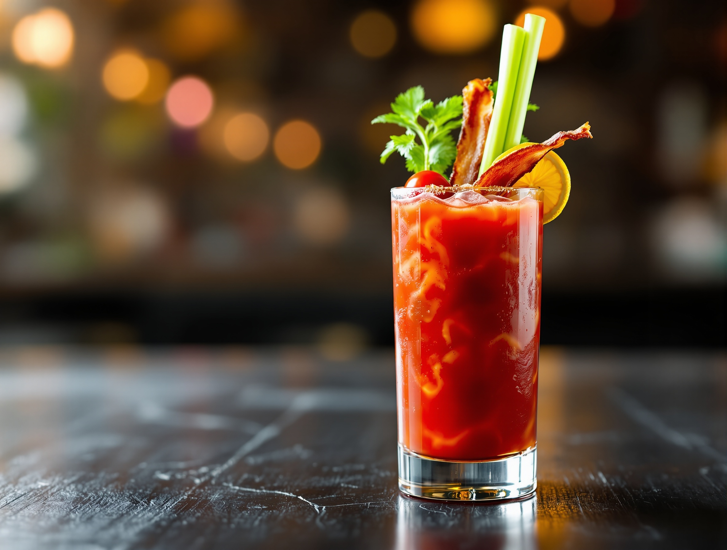 Classic Bloody Mary with a Southern Twist