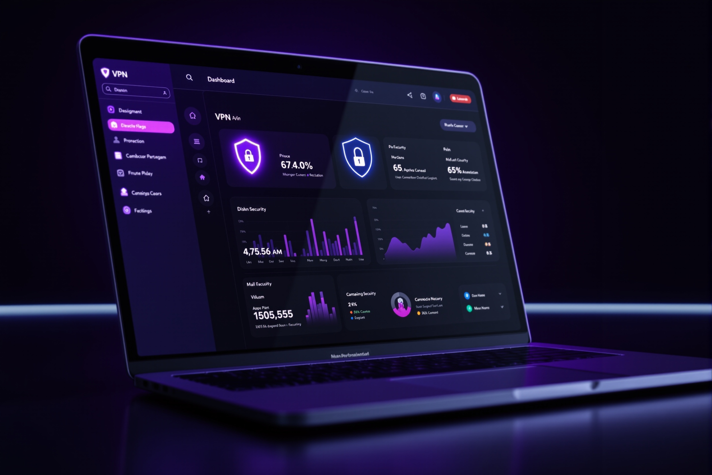 PureVPN Mac 版本安全保护