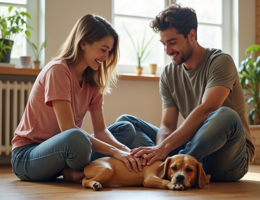 Pet owners in training