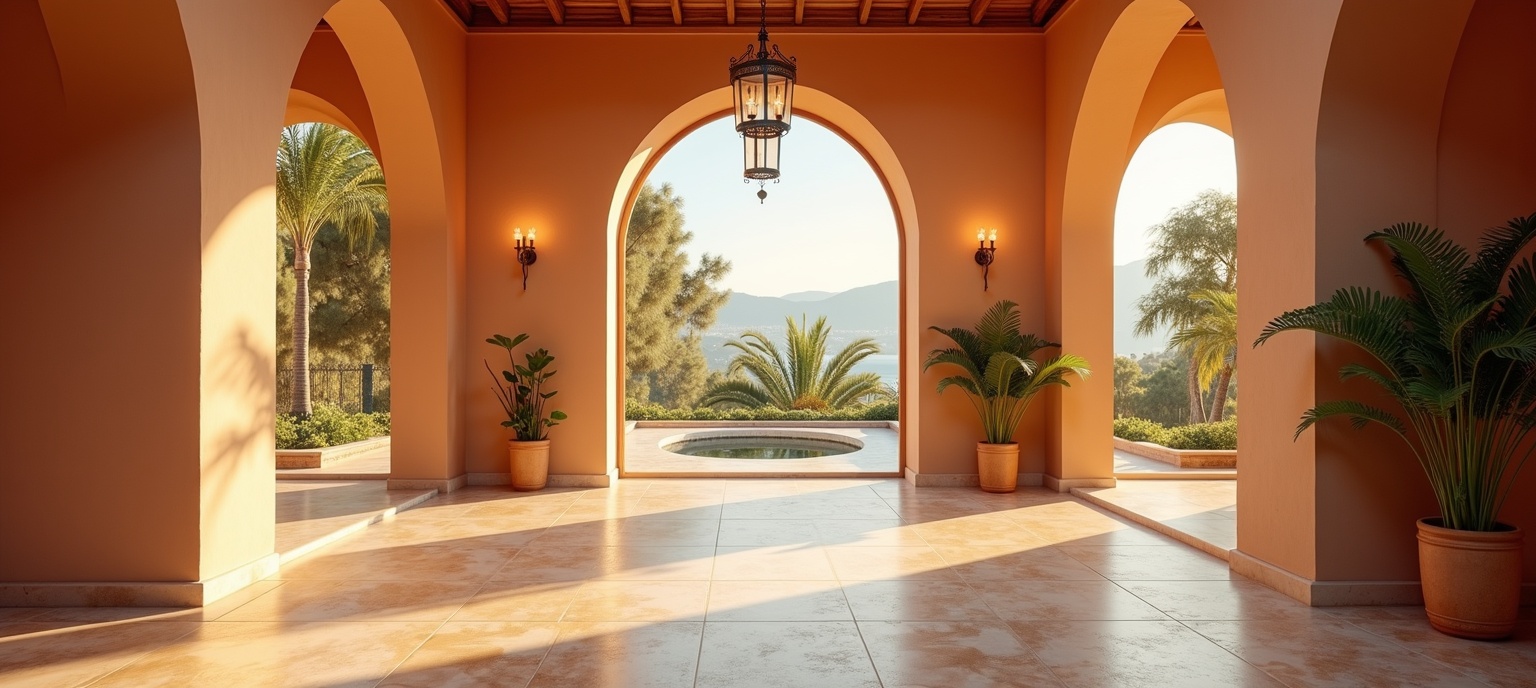 Warm Mediterranean interior