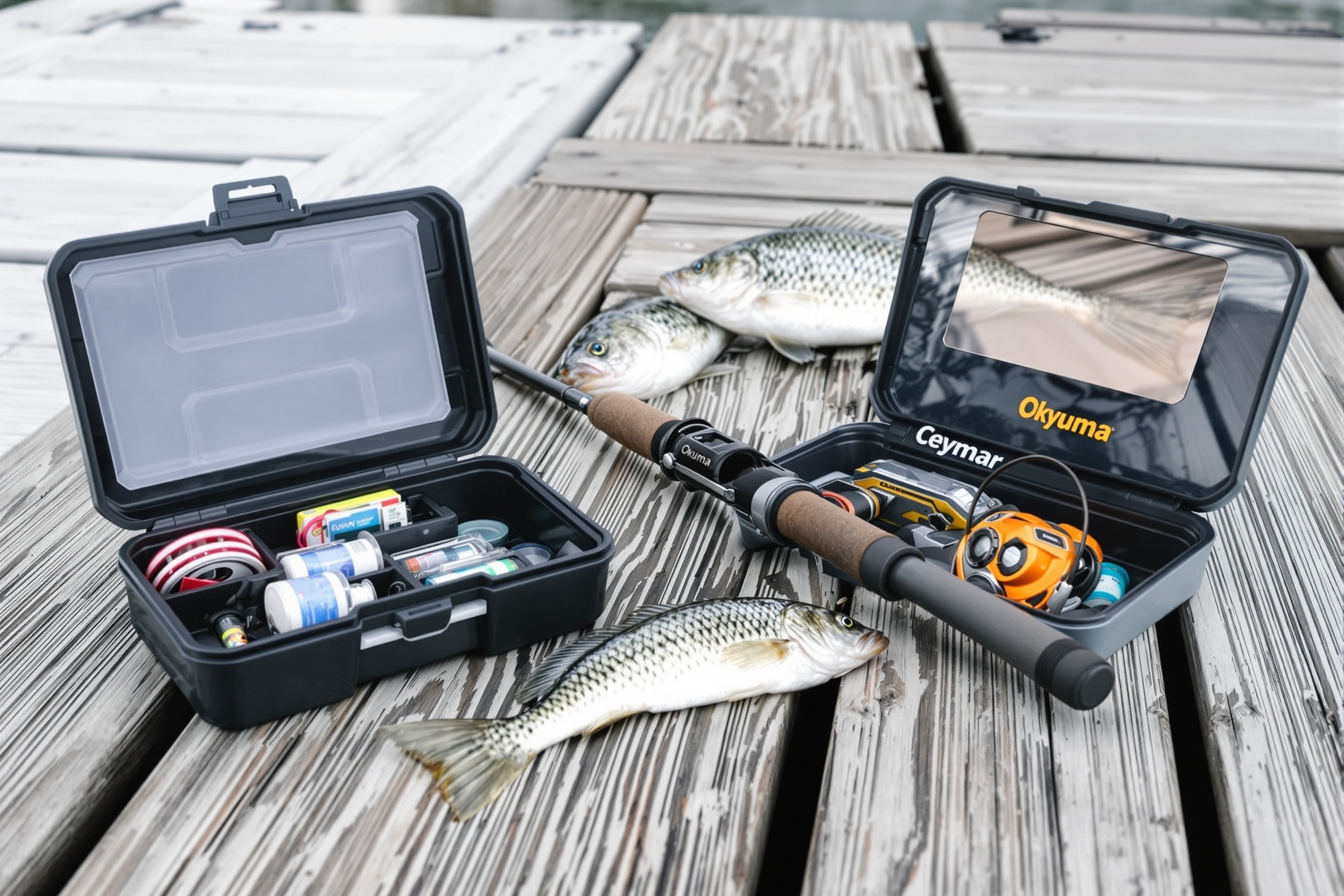 Okuma Ceymar Spinning Reel crappie spinning reel