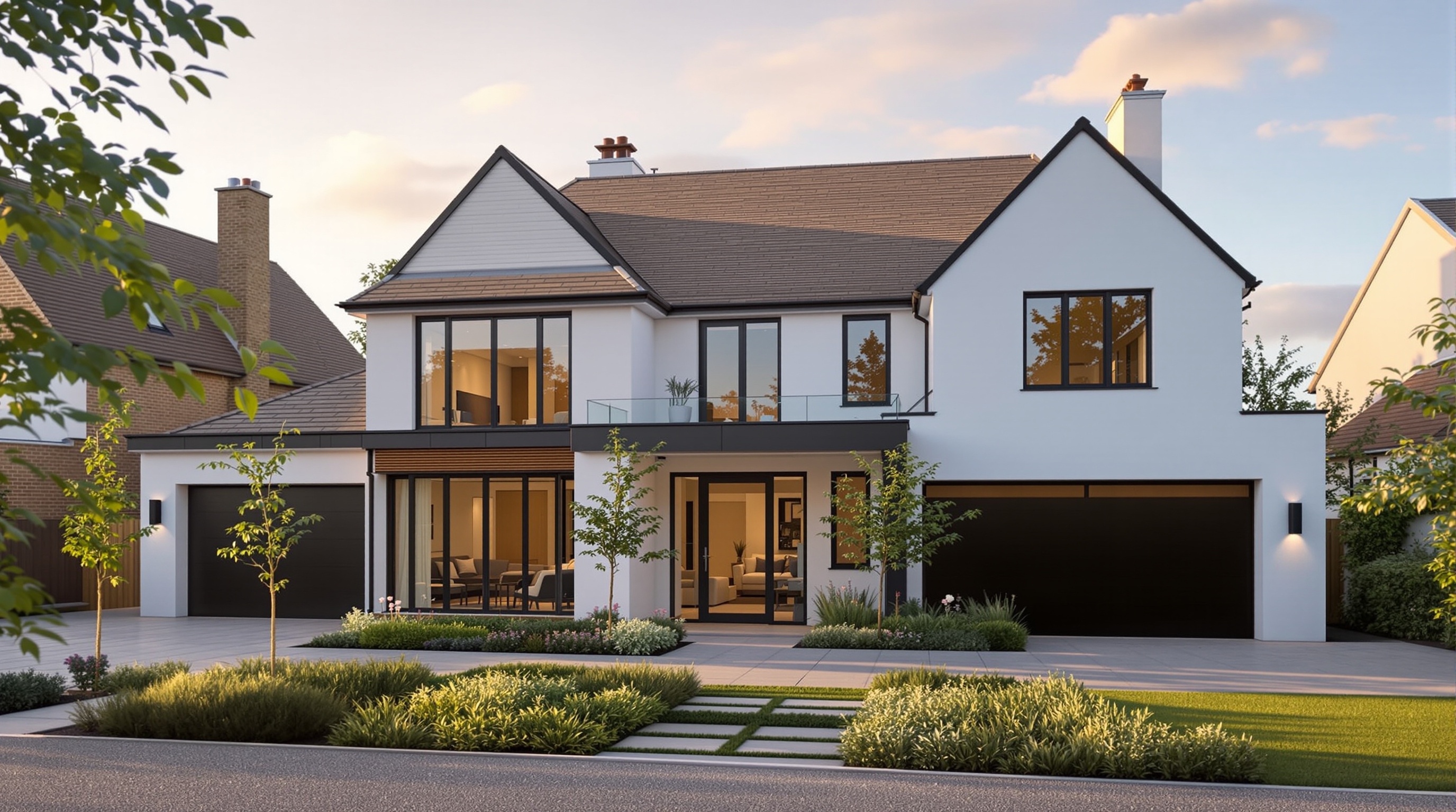 Modern Potters Bar executive family home
