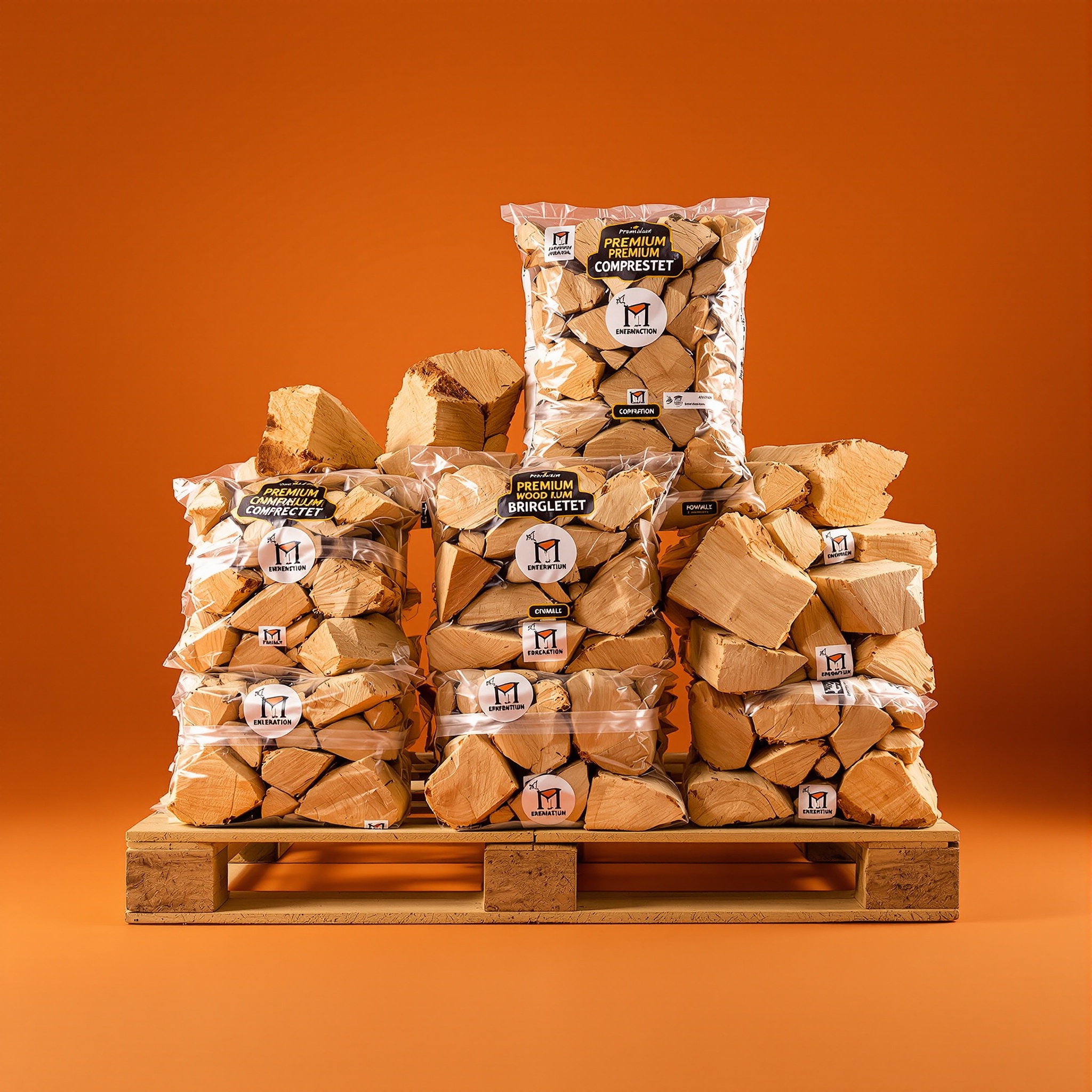 Holzbriketts