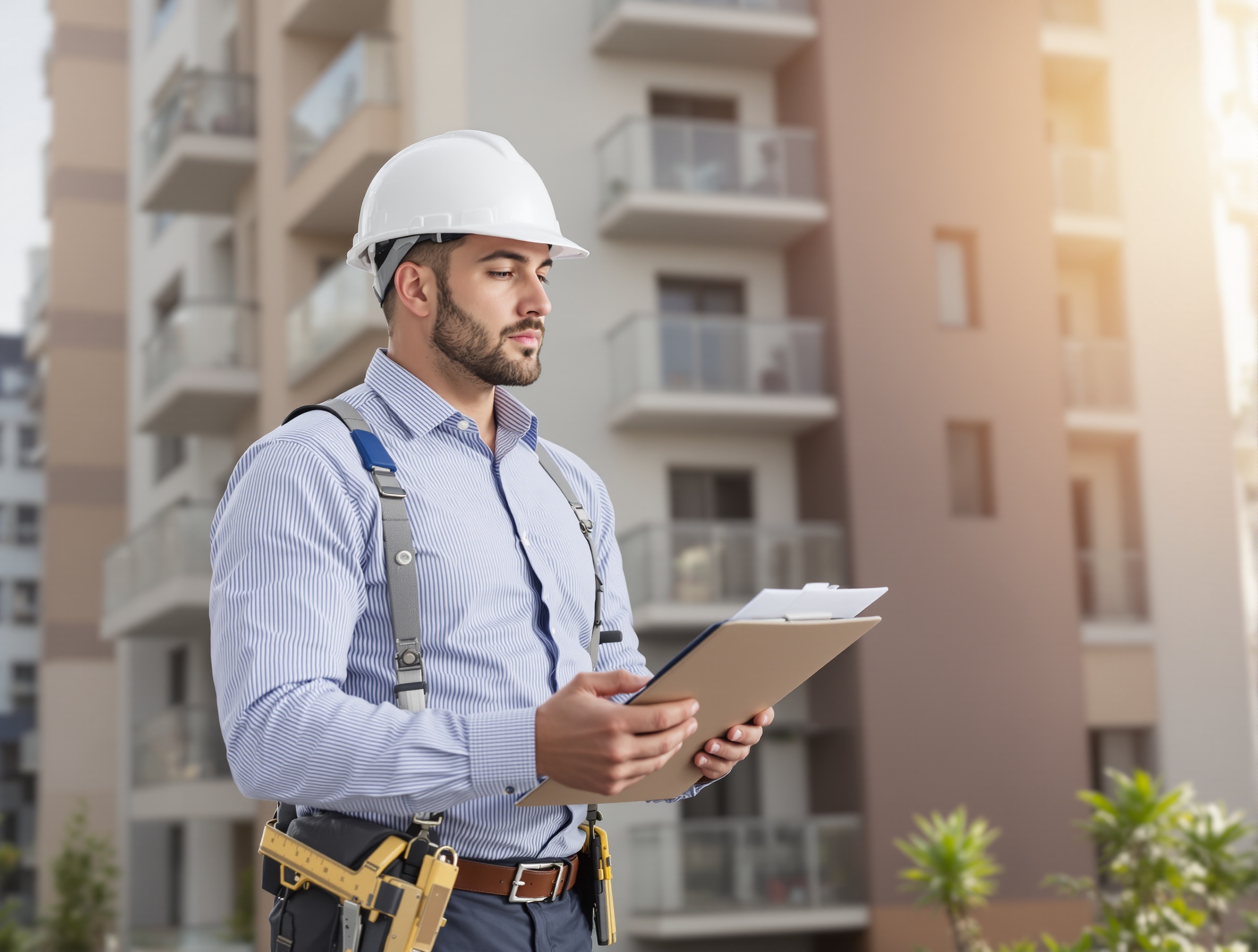 Professional apartment building appraisal process