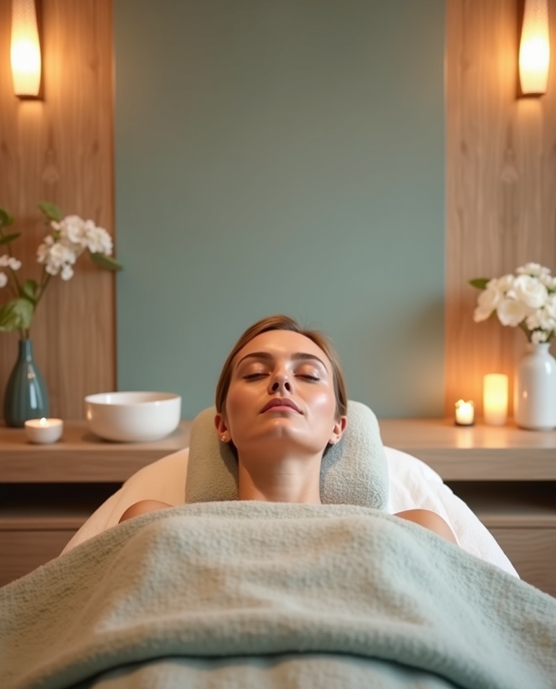 Calm and Cozy Head Spa Interior