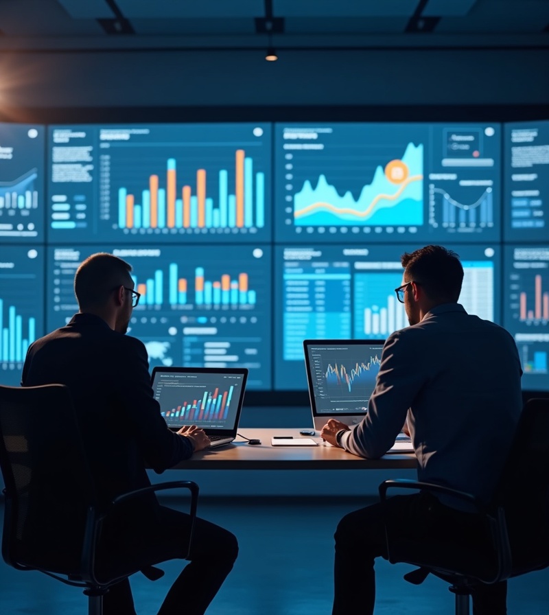 Team Brand Capital al lavoro su analisi professionali