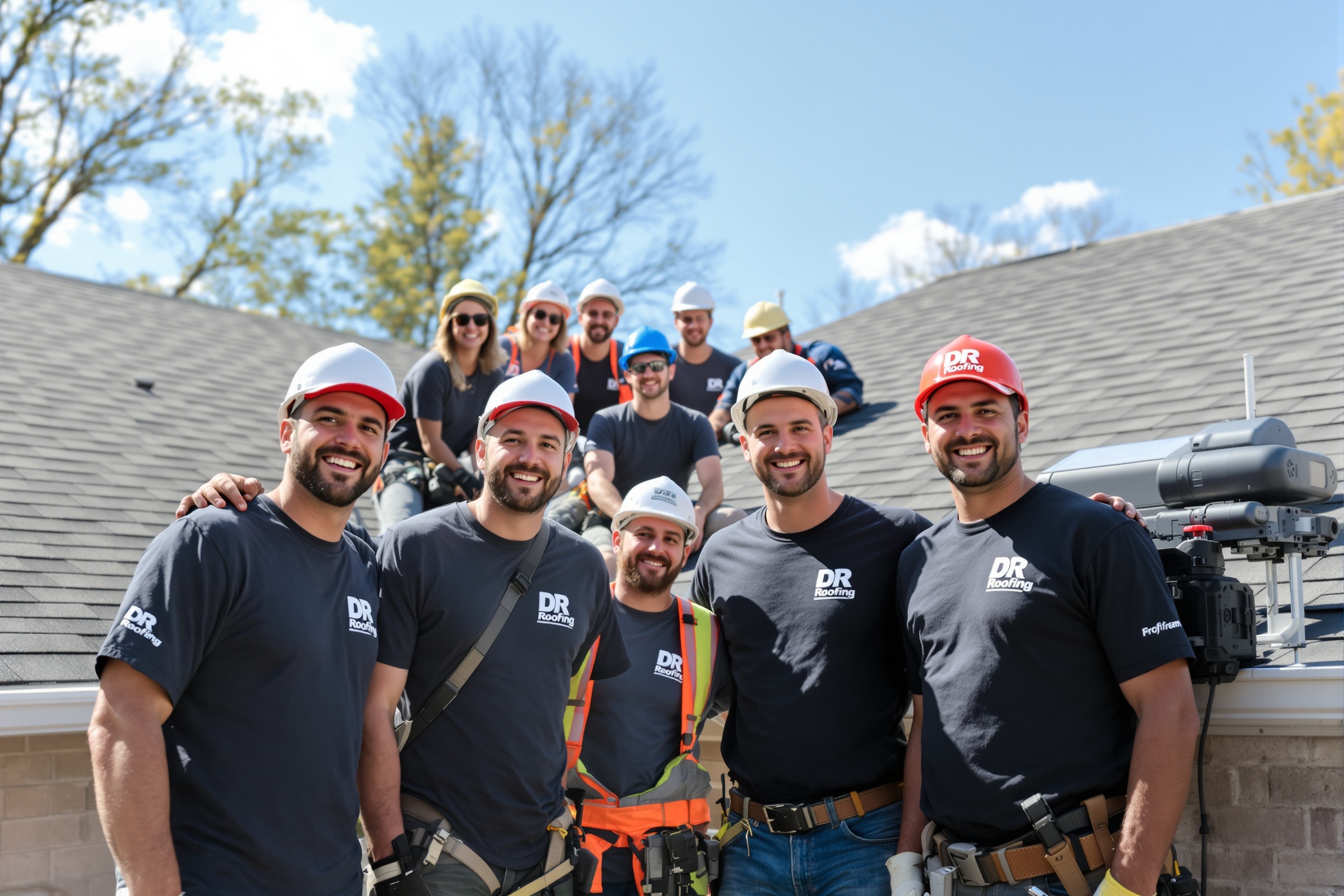 DR Roofing Solutions team