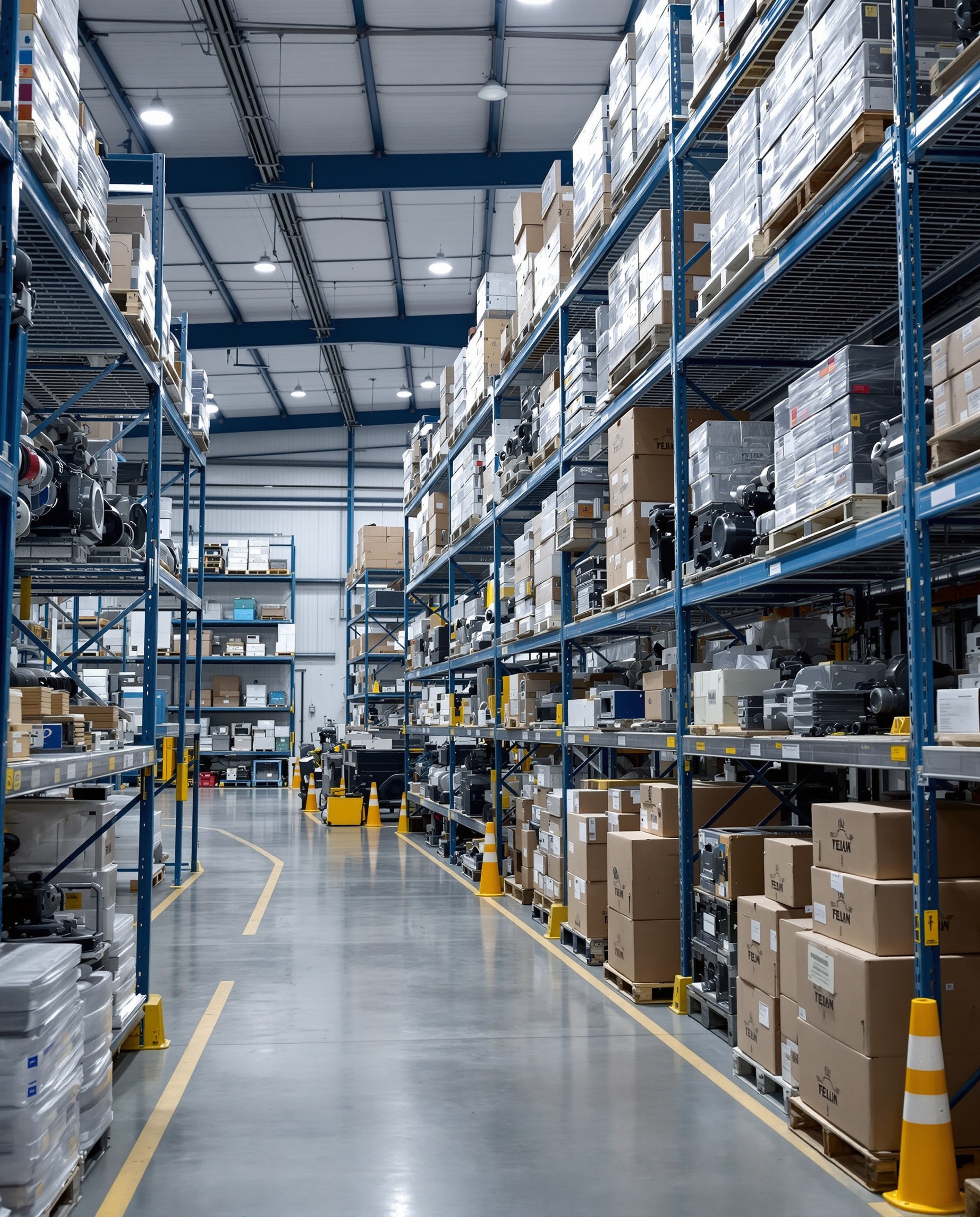 Commercial HVAC warehouse operations