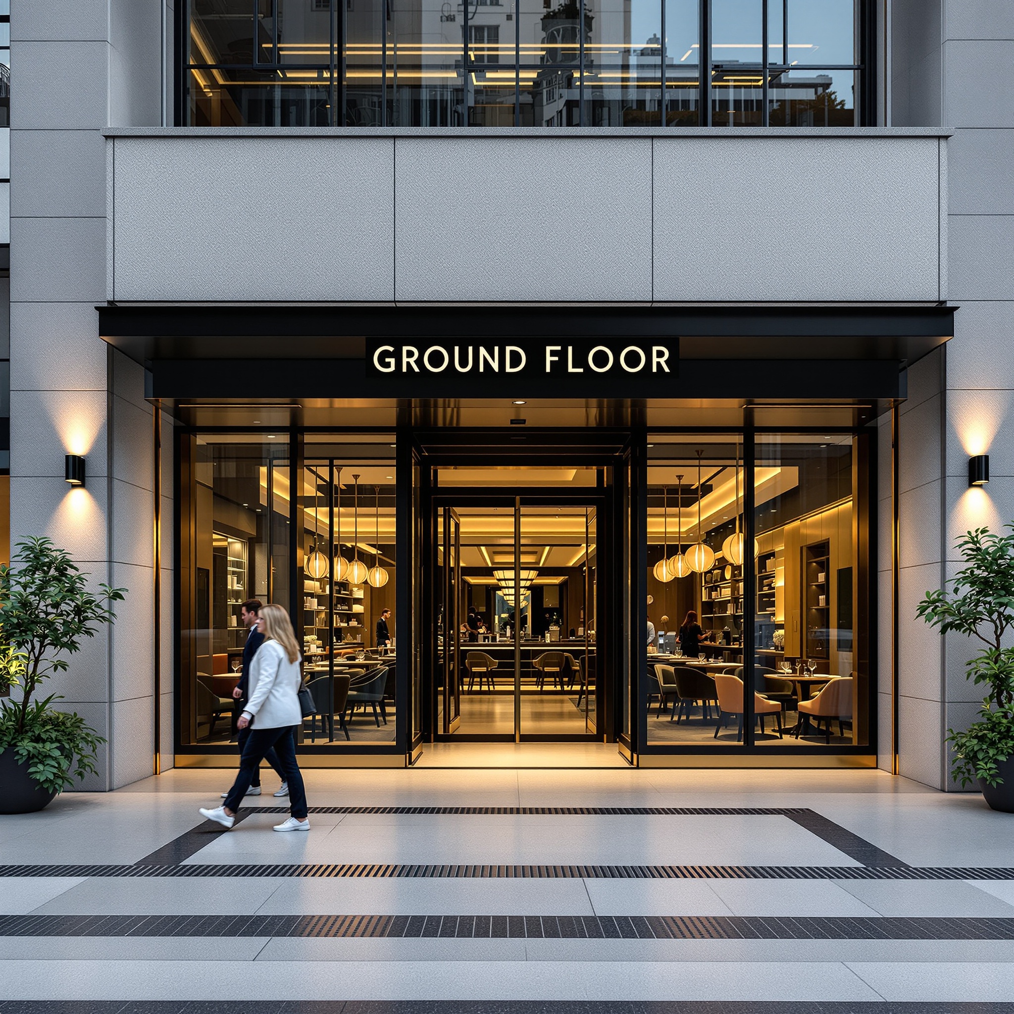 موقع المطعم في الفندق