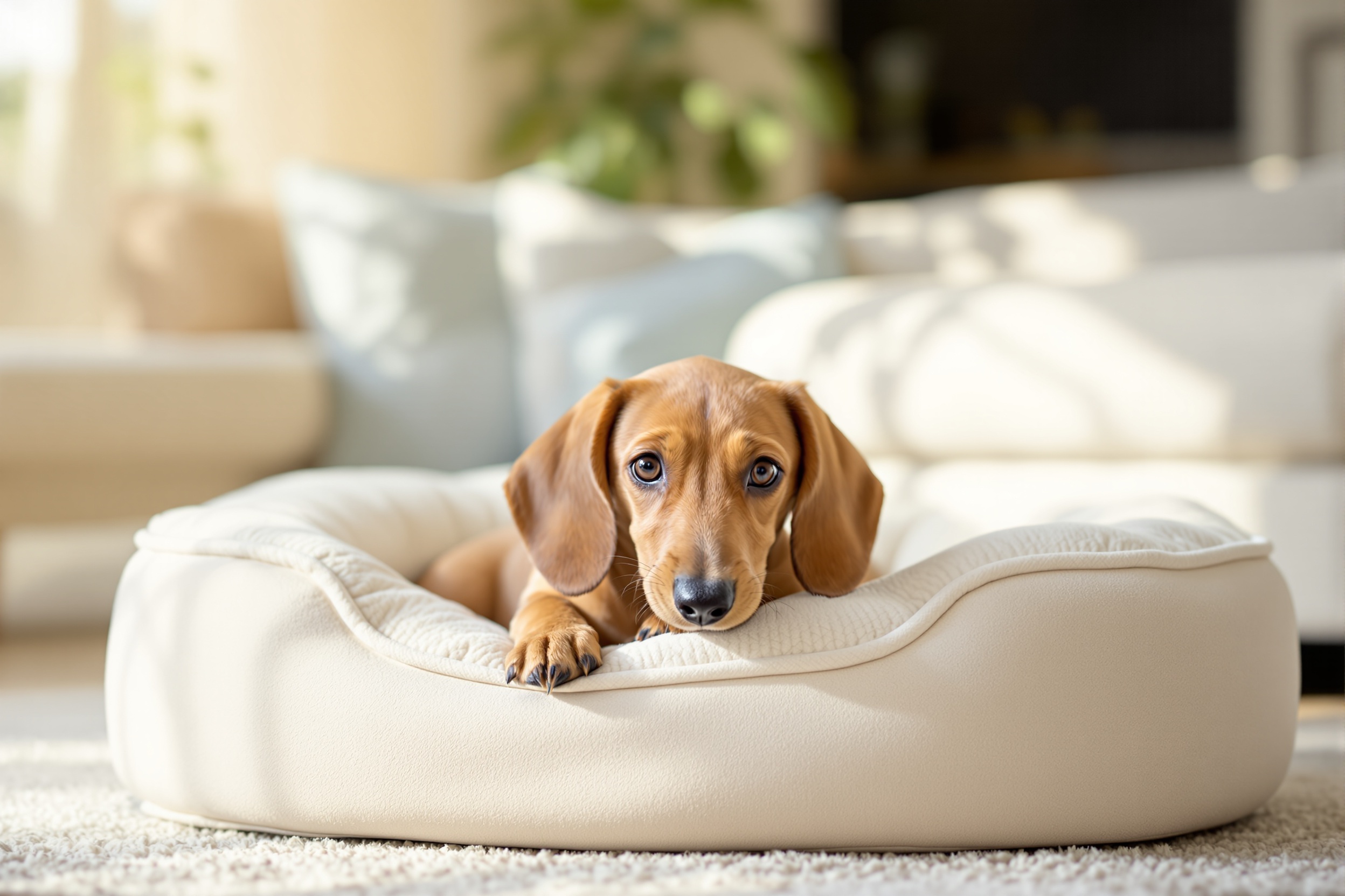 Brownie: The Heart Behind Pets Heaven — How Our Dachshund Tests Every Bed We Make