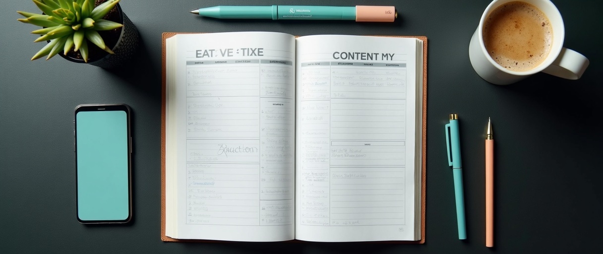 Business owner with content ready to post