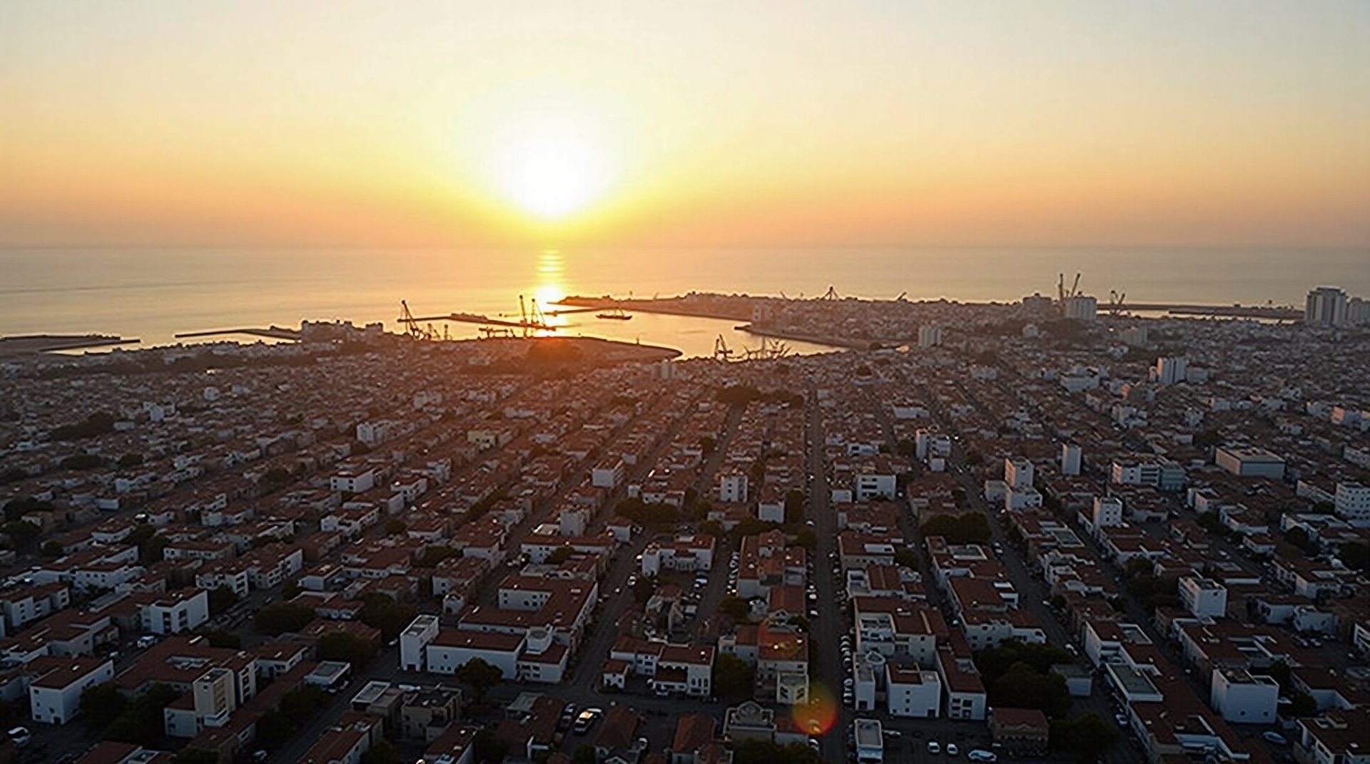 Tanger Maroc vue panoramique