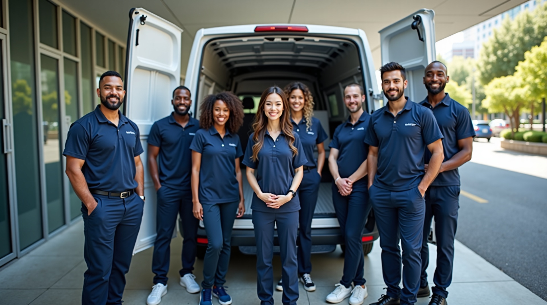 VitaLab Express Medical Courier Van