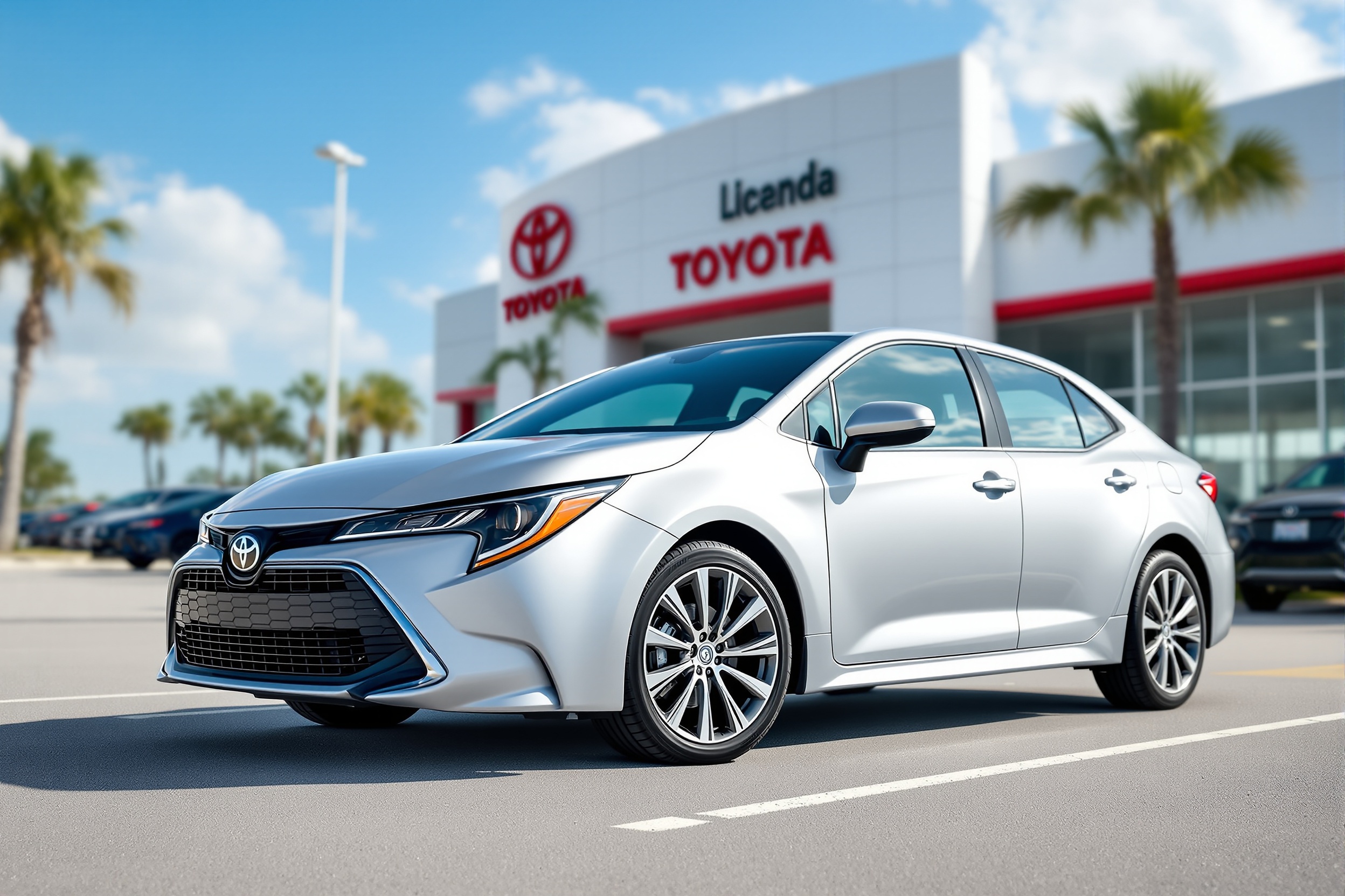 Sedan Toyota Corolla para aluguel em Orlando