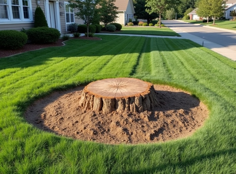 Complete stump removal