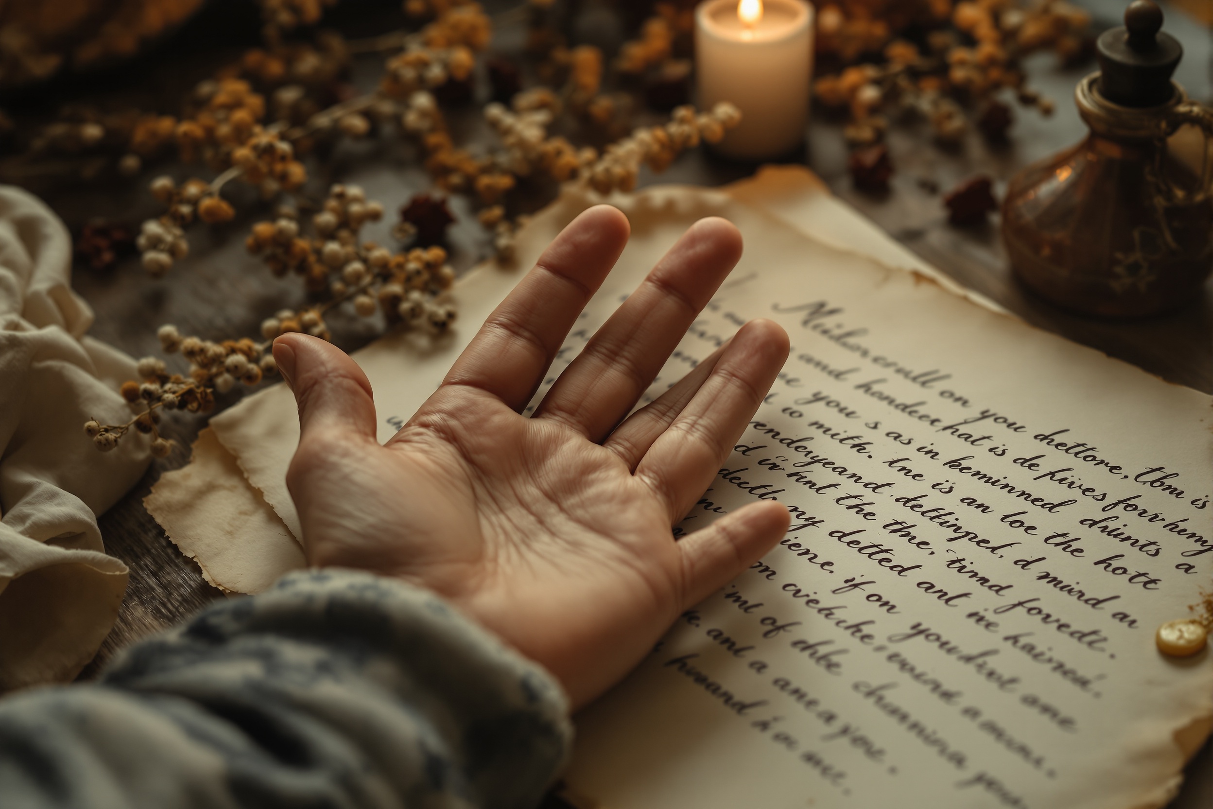 Palm Letters — personalized palm reader-style letters by mail