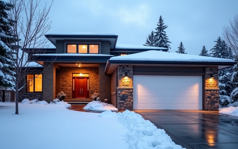 Why Lethbridge Homeowners Are Upgrading to Insulated Garage Doors