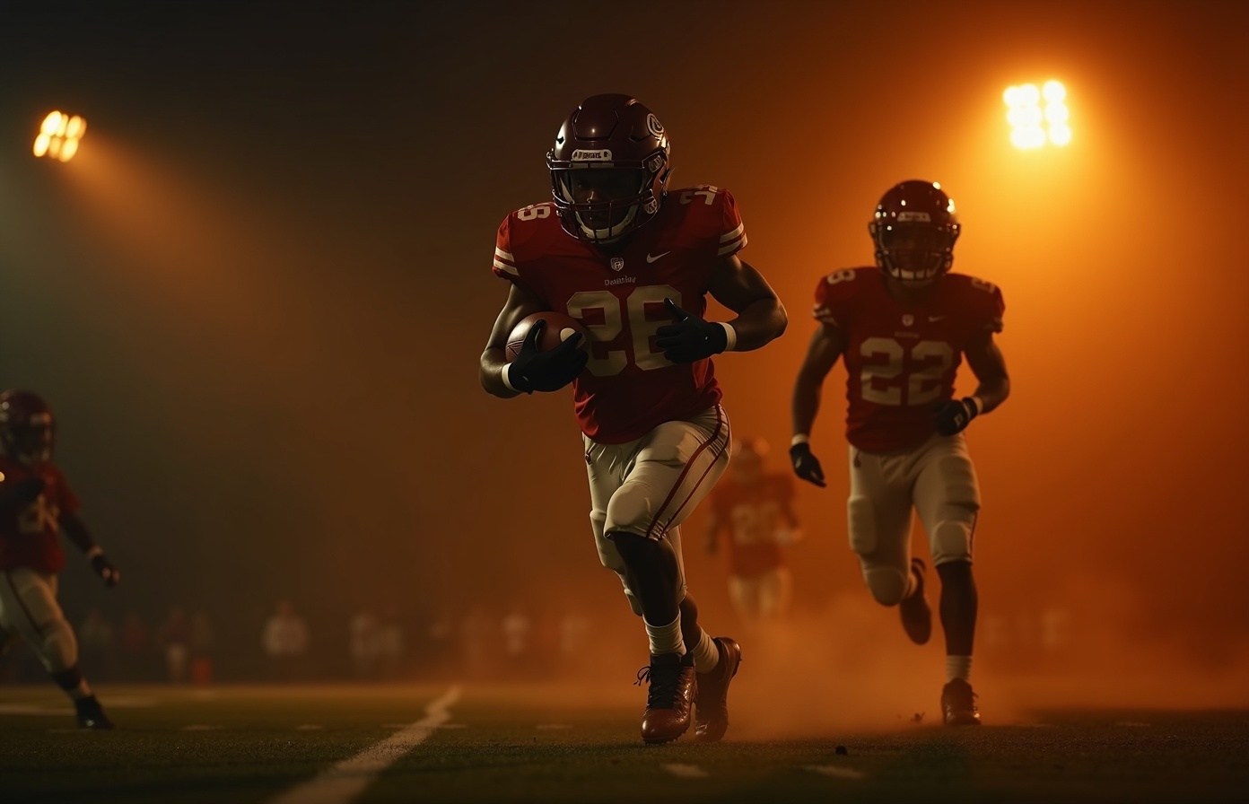Athlete in action
