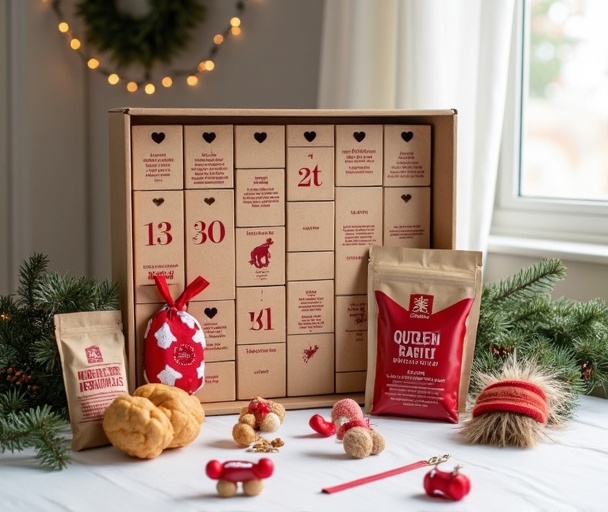 Caixa de Advento Personalizada para Cães