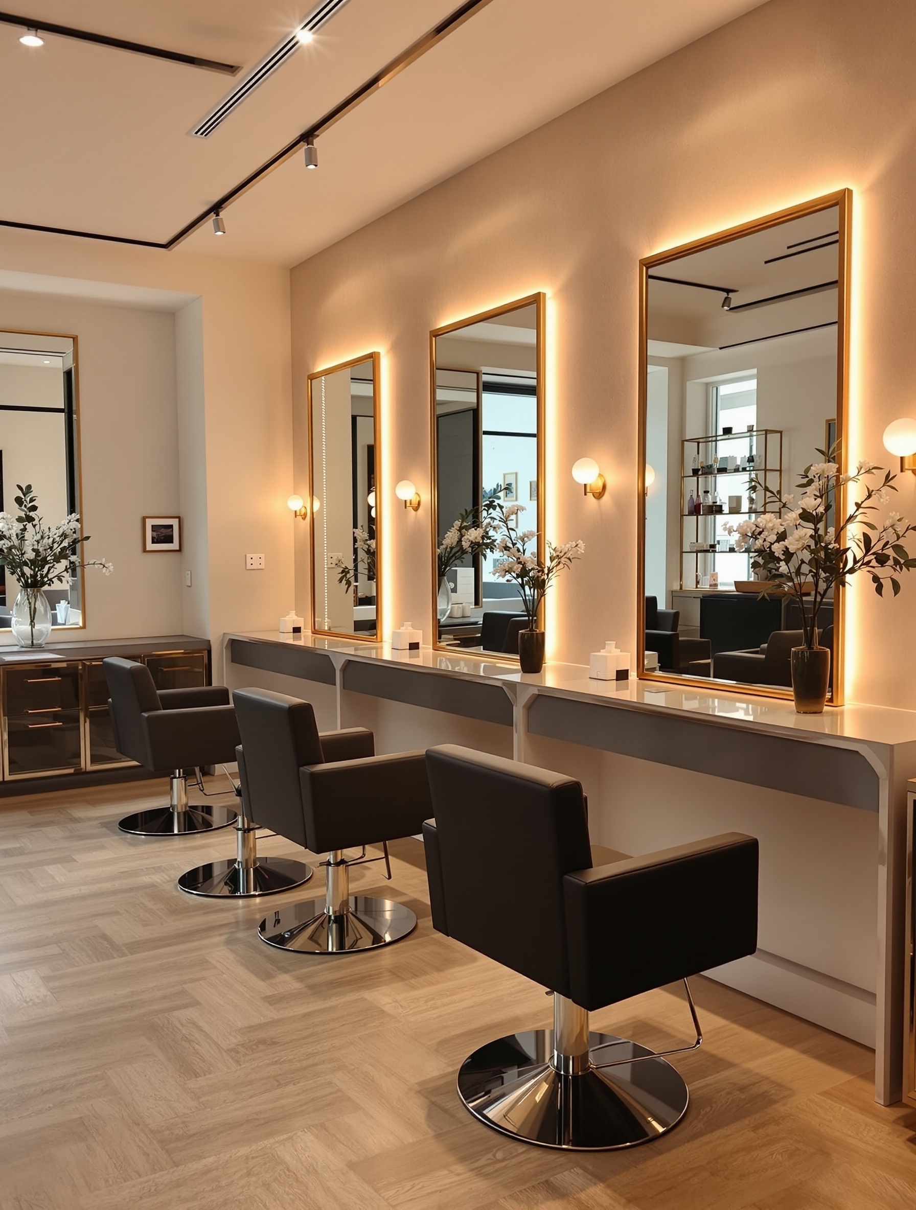 Mirror Mirror Hair Boutique Interior Mirror Mirror Hair Boutique - Luxury Hair Salon in Merrick NY
