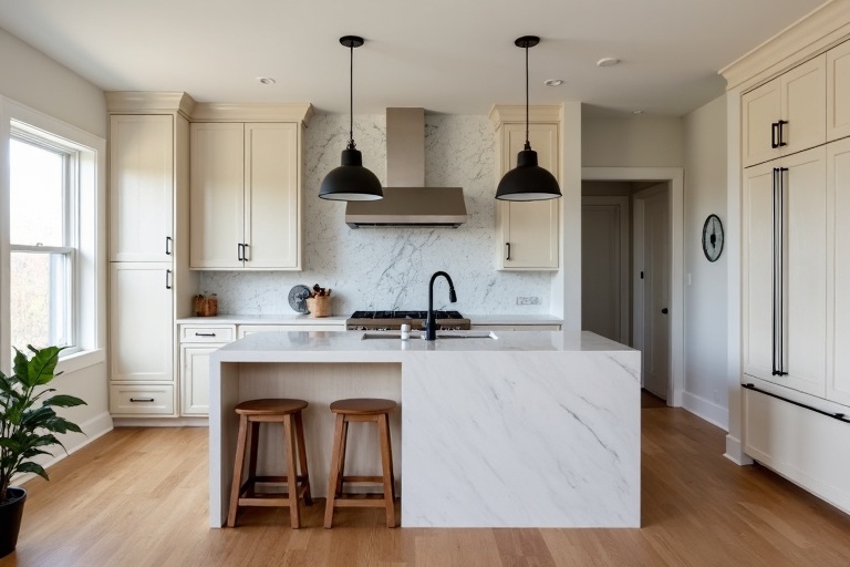 Modern Farmhouse Kitchen — Hudson, NY