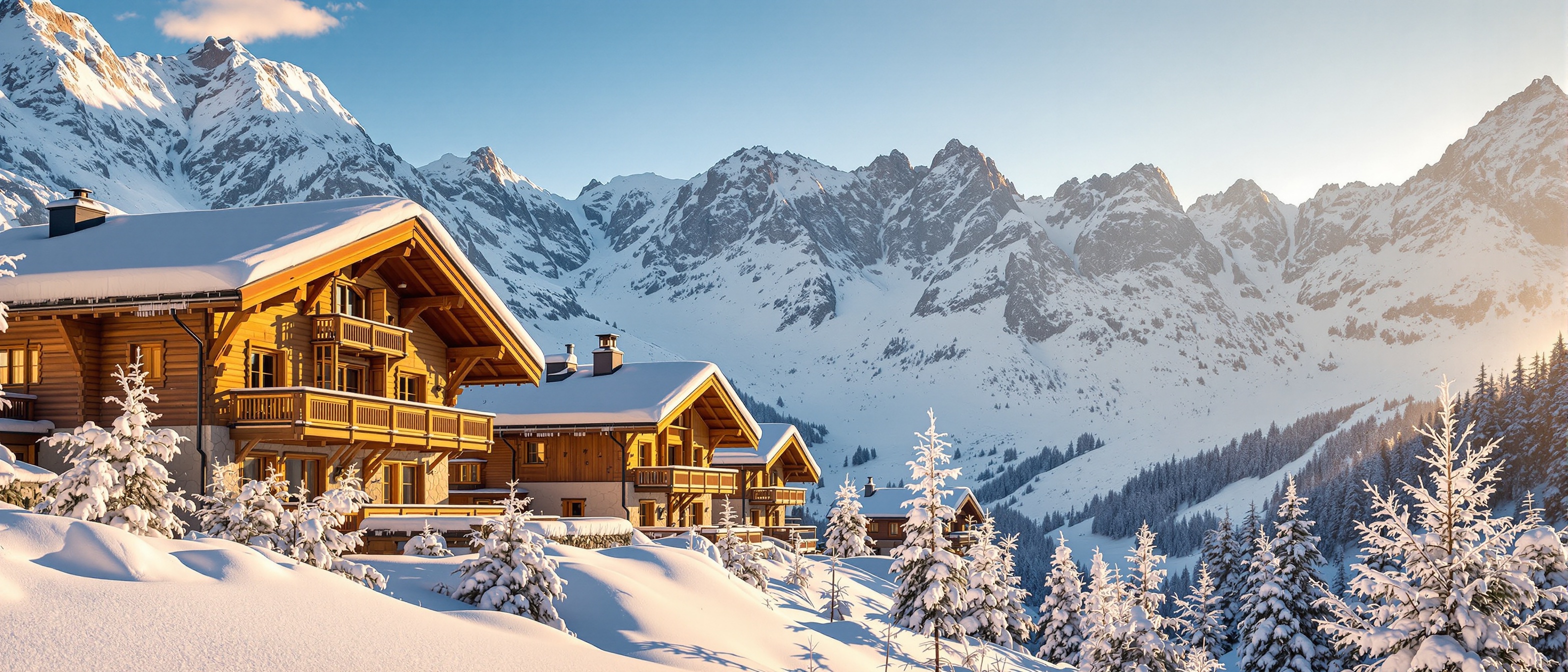 Luxury chalets in Méribel, French Alps
