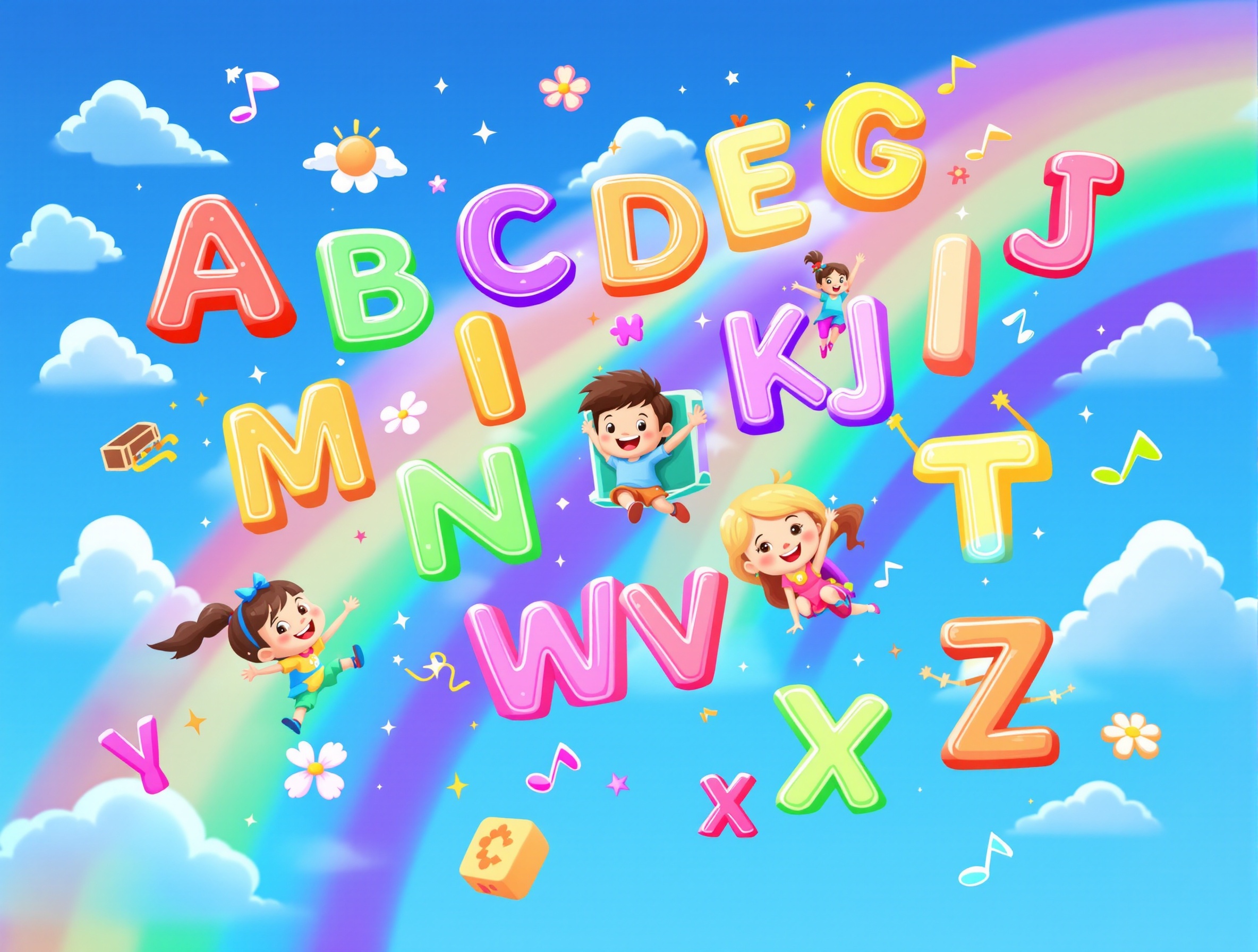 Learn ABCs! - Learn all the letters! Super fun! for ages 3-5