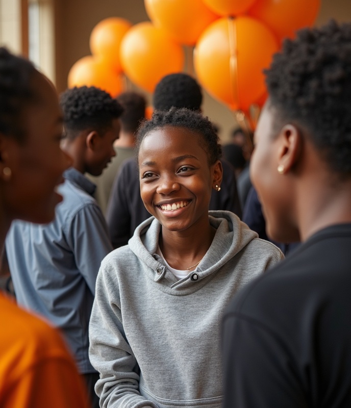 Youth at career expo